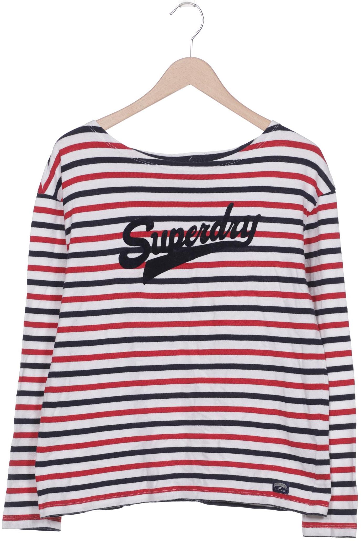 

Superdry Damen Langarmshirt, weiß