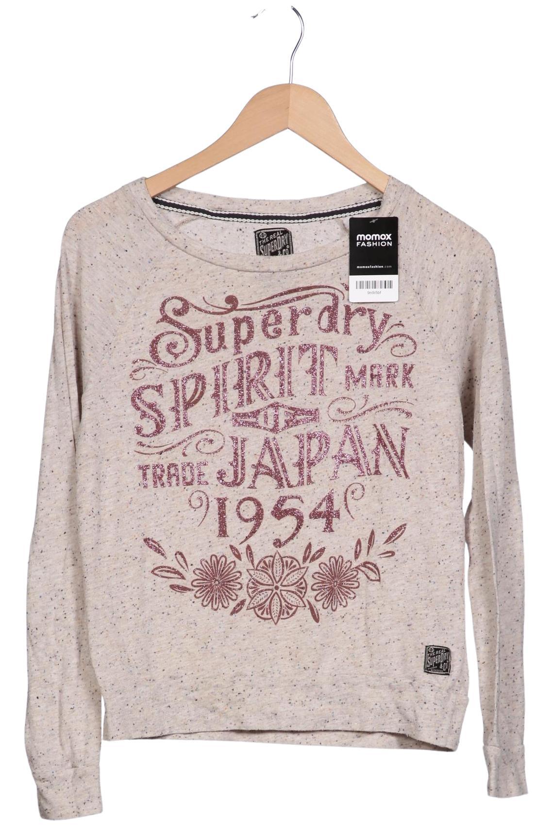 

Superdry Damen Langarmshirt, beige, Gr. 36