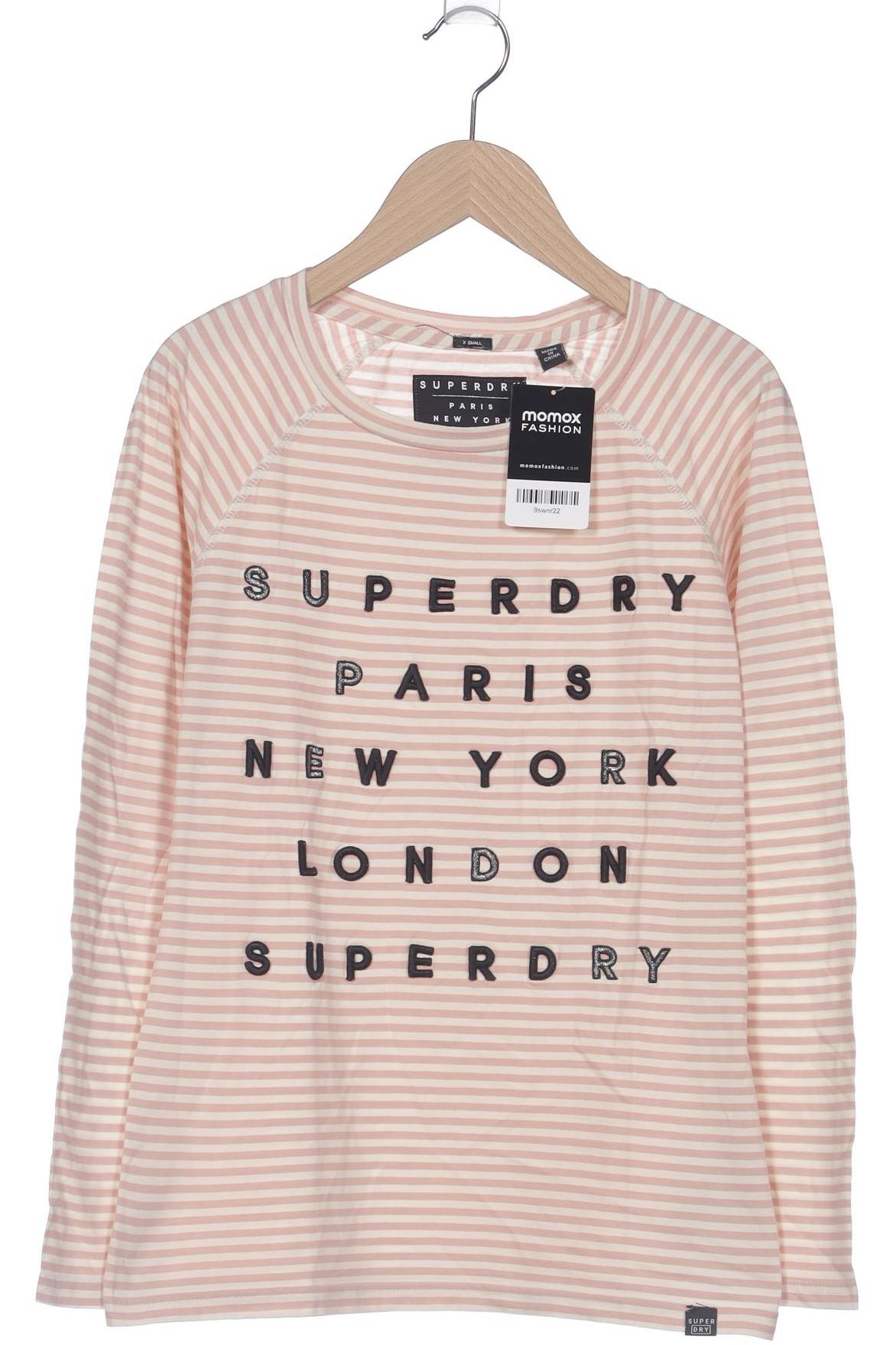 

Superdry Damen Langarmshirt, cremeweiß, Gr. 34