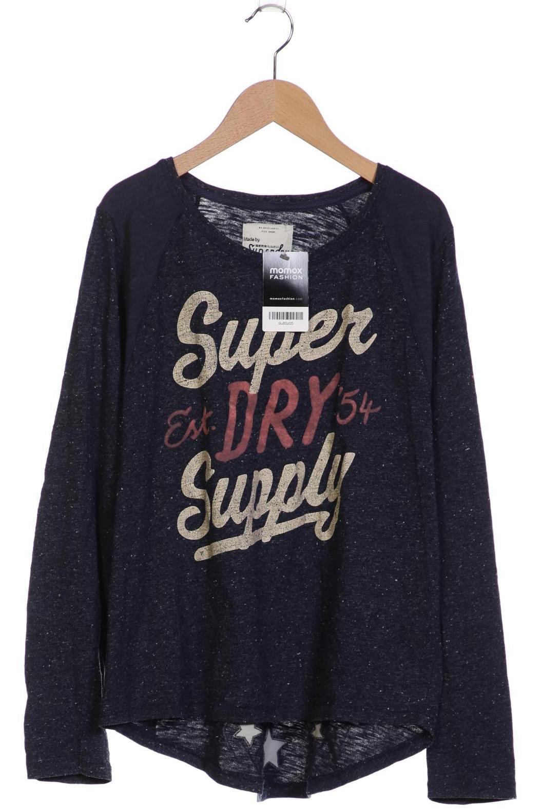 

Superdry Damen Langarmshirt, marineblau, Gr. 42