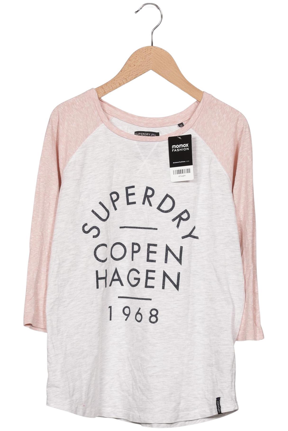 

Superdry Damen Langarmshirt, grau, Gr. 36