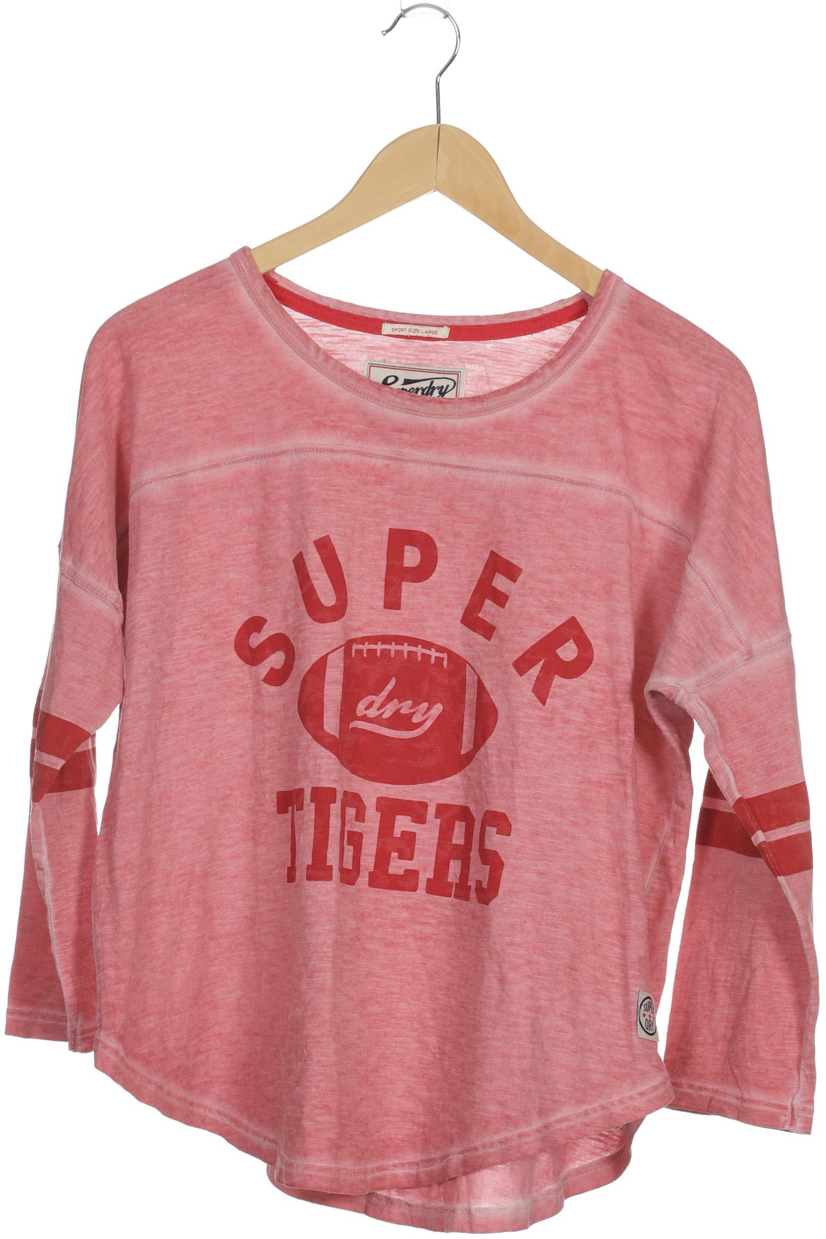 

Superdry Damen Langarmshirt, pink, Gr. 46