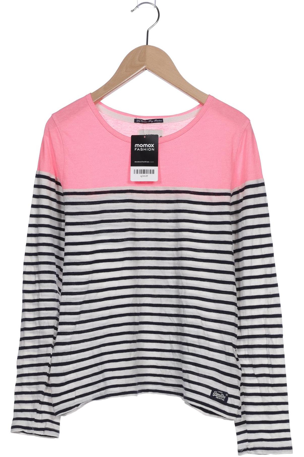 

Superdry Damen Langarmshirt, weiß, Gr. 38