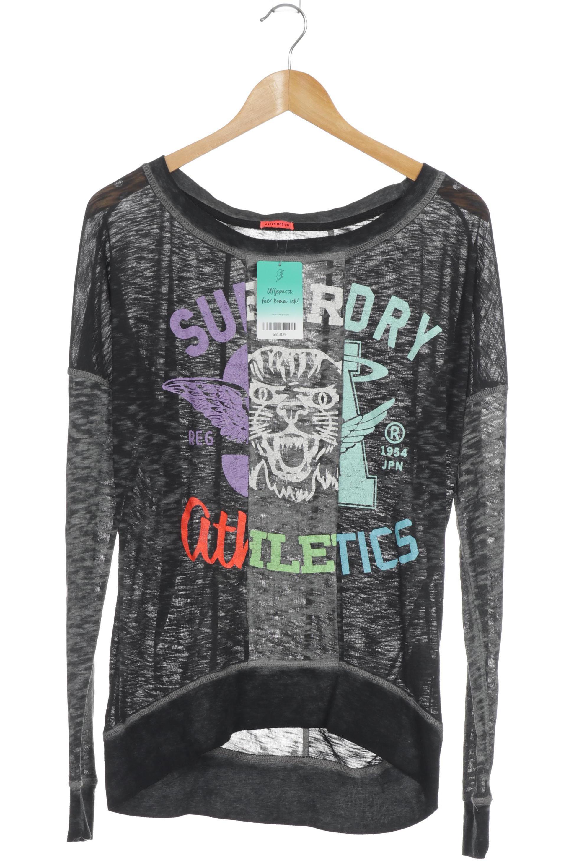 

Superdry Damen Langarmshirt, grau, Gr.