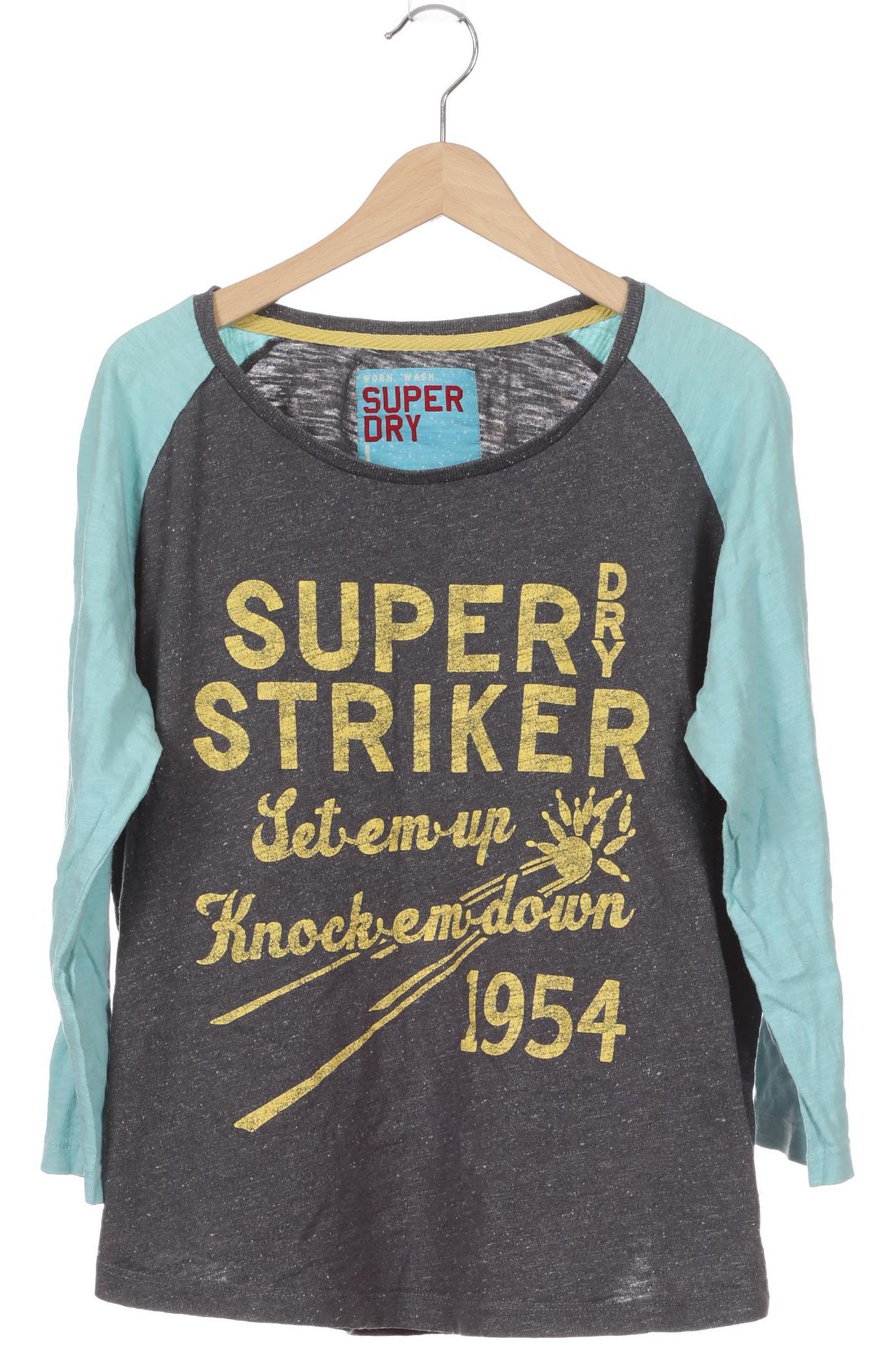 

Superdry Damen Langarmshirt, grau, Gr.