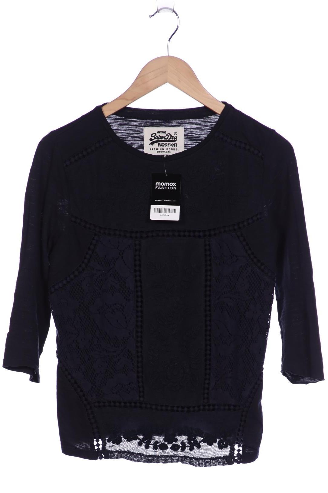 

Superdry Damen Langarmshirt, schwarz, Gr. 34