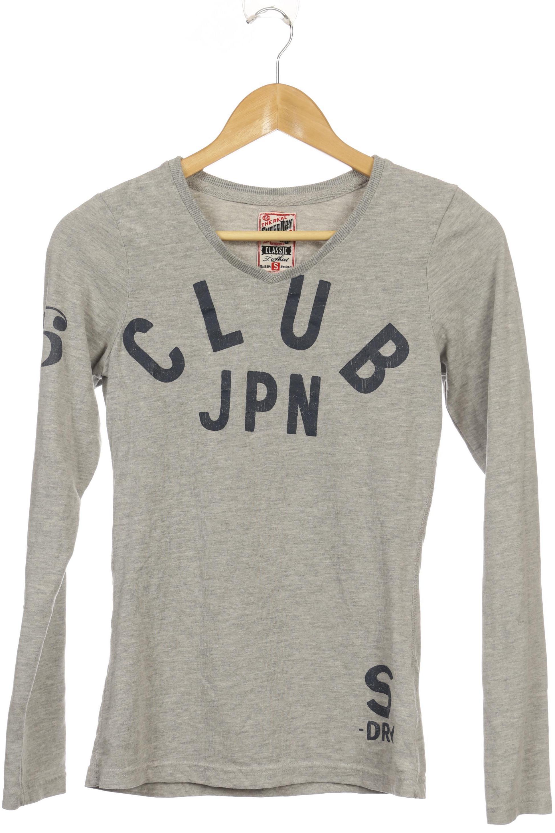 

Superdry Damen Langarmshirt, grau, Gr.