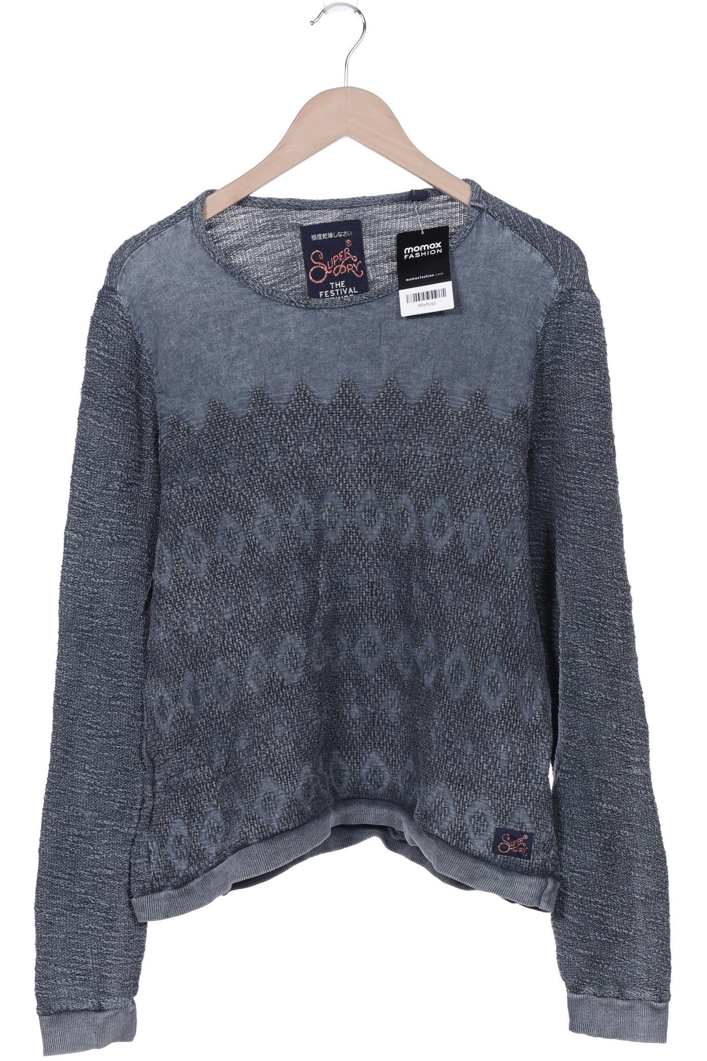 

Superdry Damen Langarmshirt, grau, Gr. 42