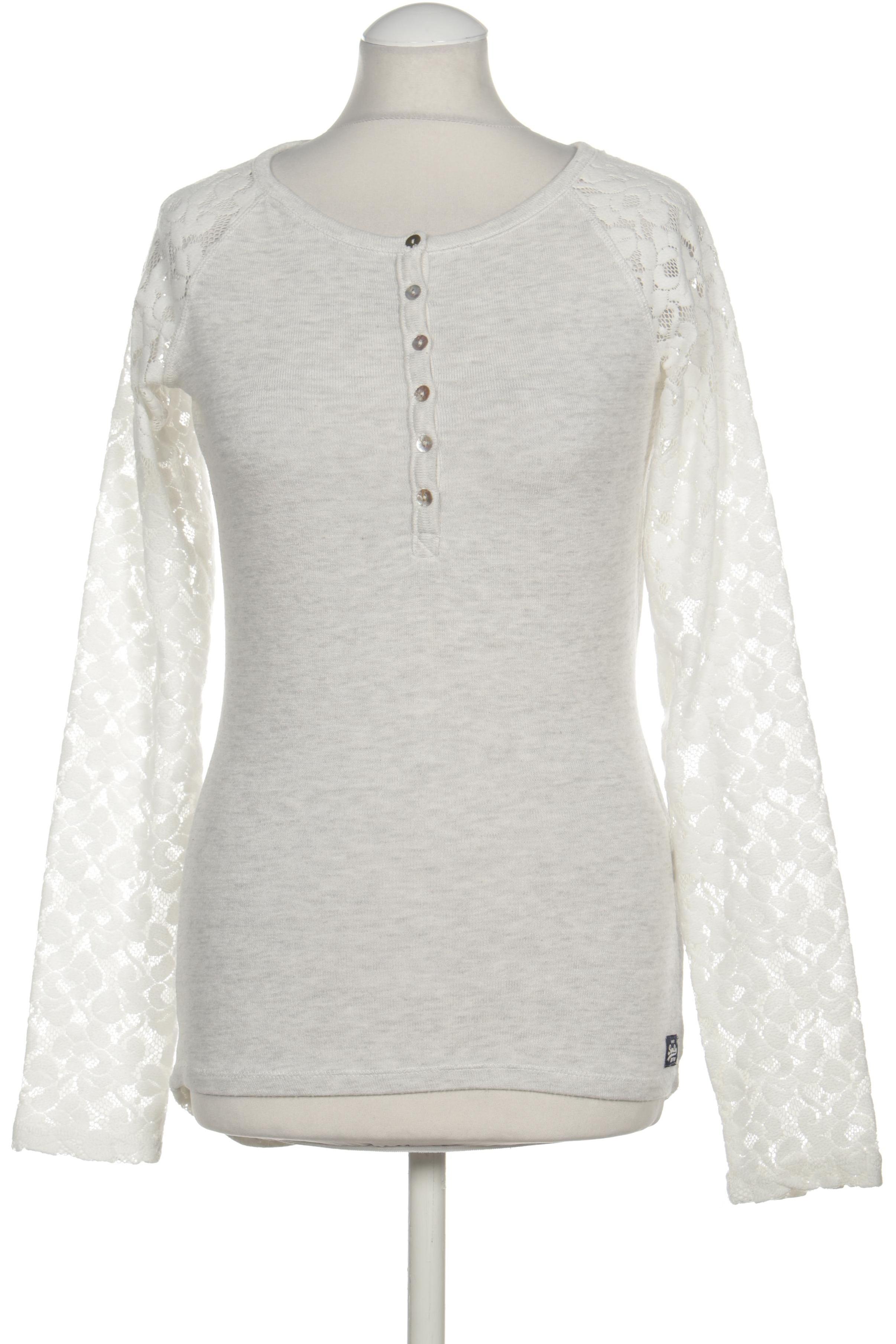 

Superdry Damen Langarmshirt, weiß, Gr. 36