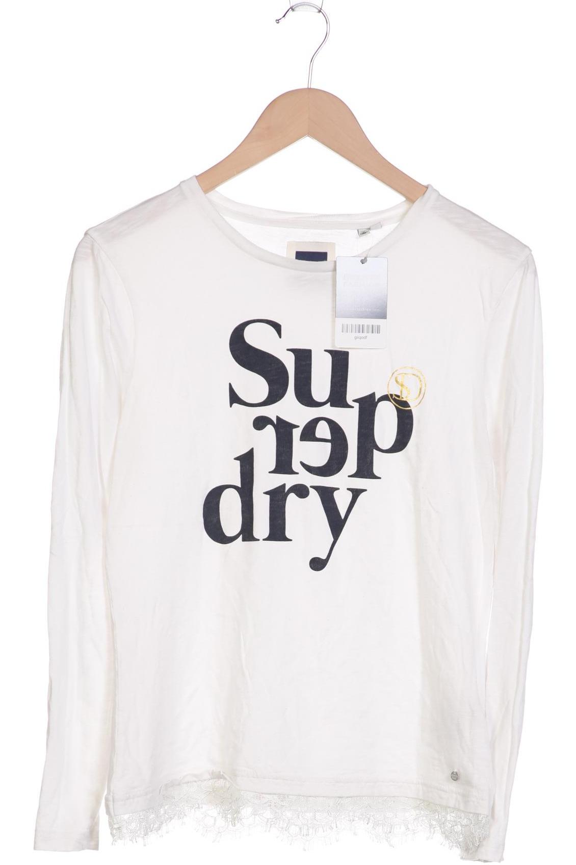 

Superdry Damen Langarmshirt, weiß, Gr. 40