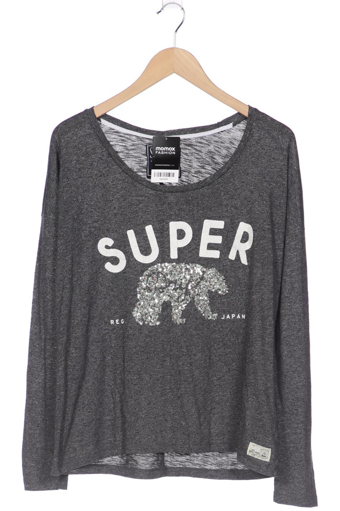 

Superdry Damen Langarmshirt, grau