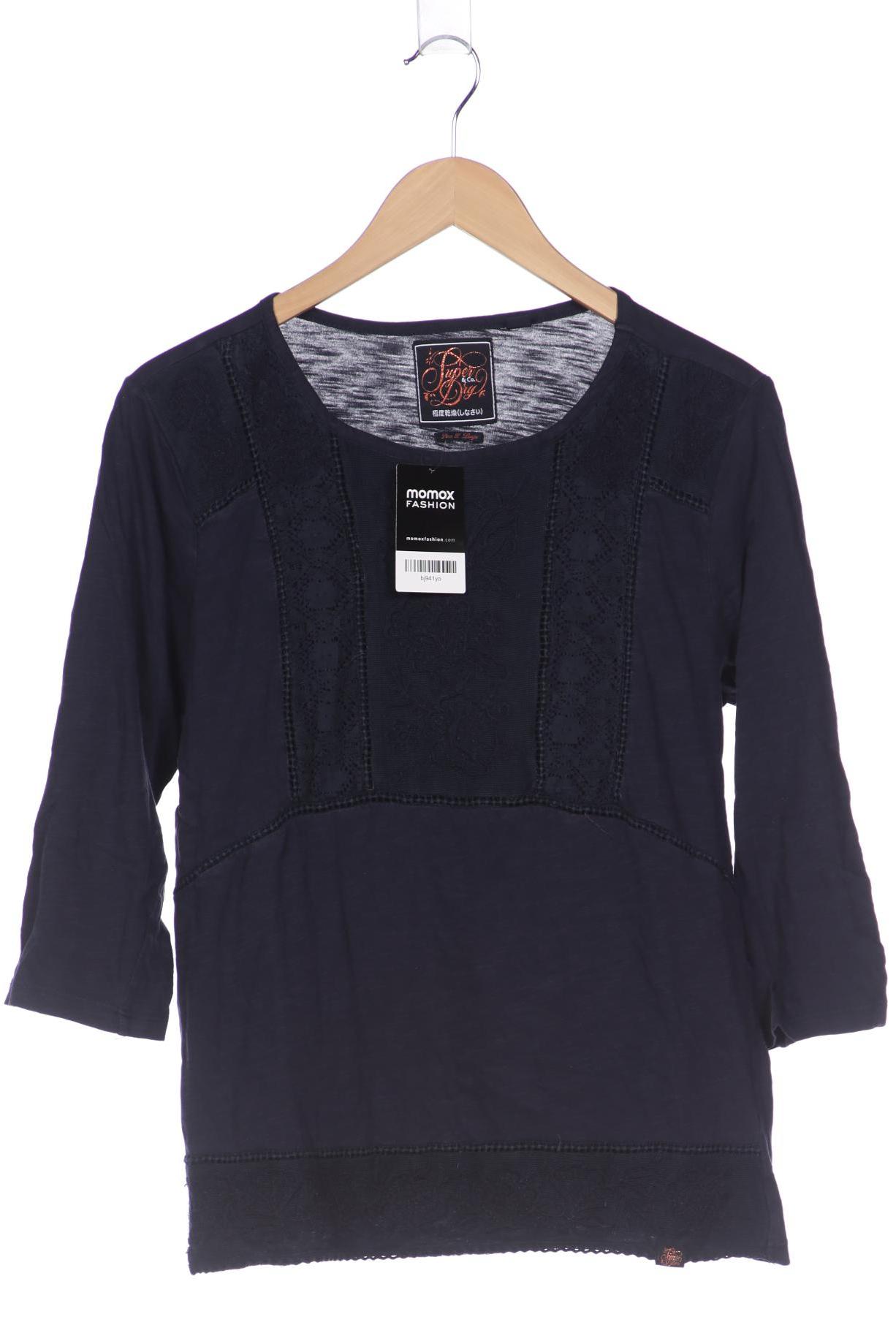 

Superdry Damen Langarmshirt, marineblau, Gr. 44