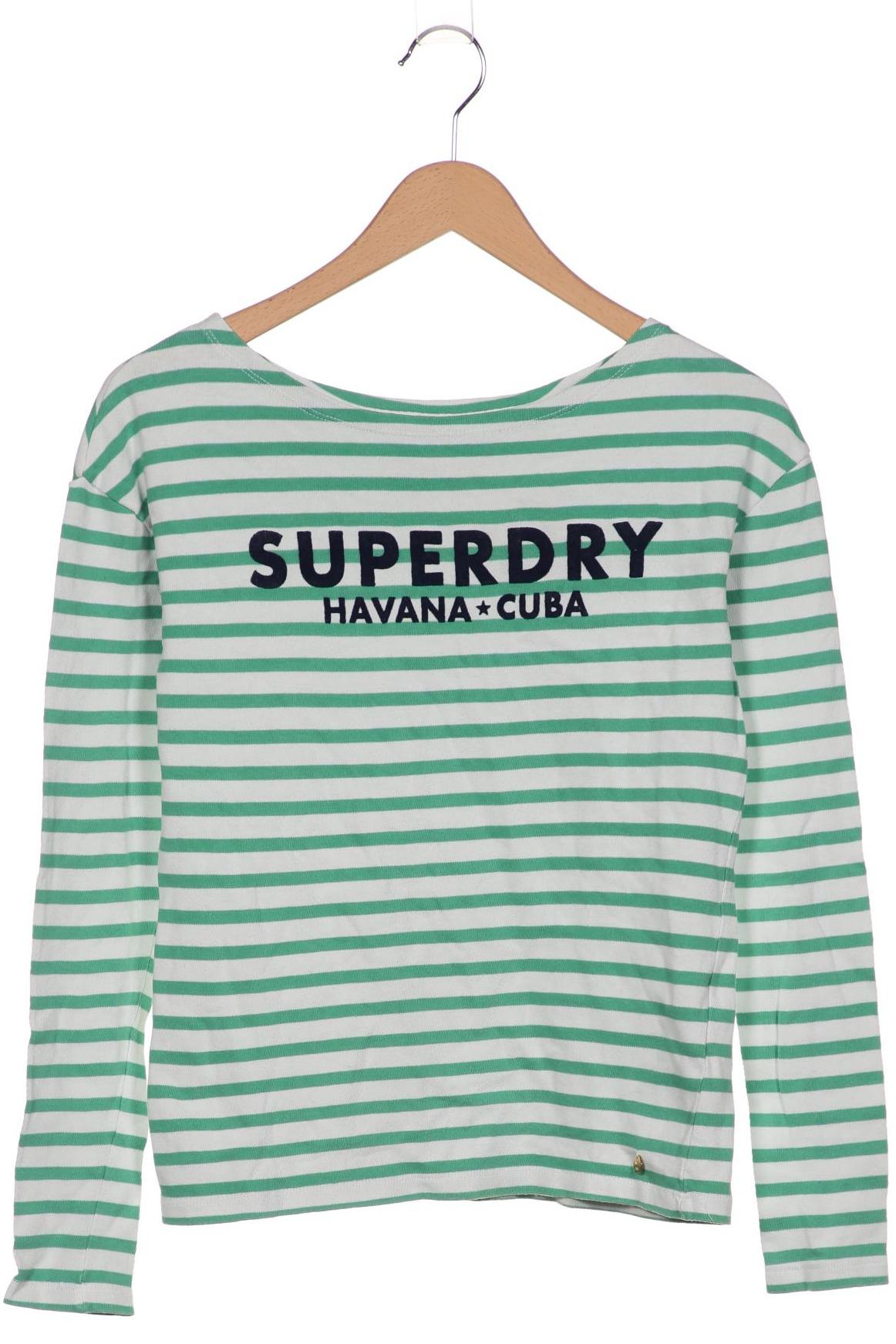 

Superdry Damen Langarmshirt, weiß, Gr. 34