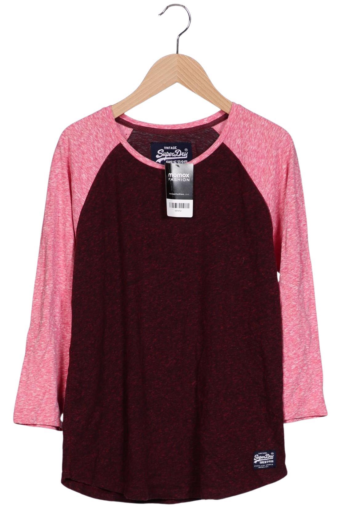 

Superdry Damen Langarmshirt, bordeaux, Gr. 36
