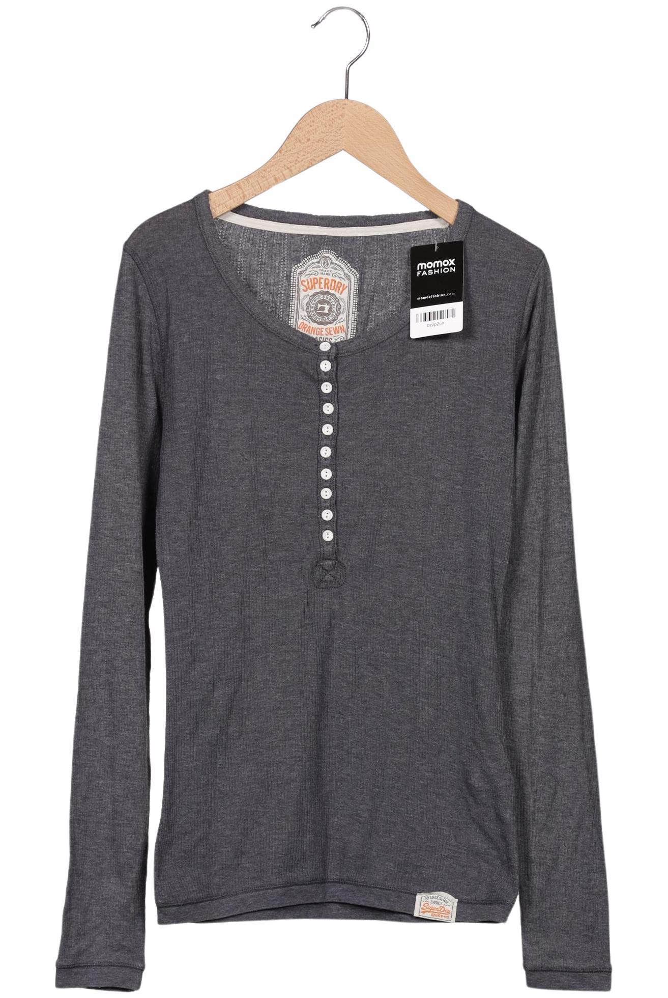 

Superdry Damen Langarmshirt, blau, Gr. 42