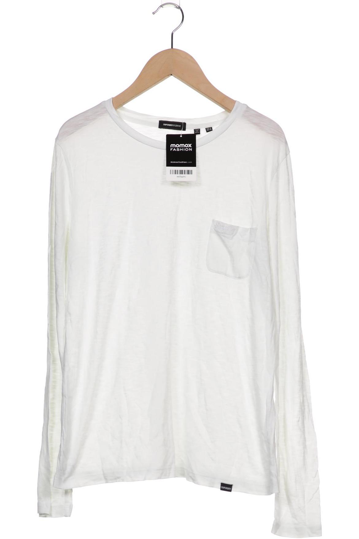 

Superdry Damen Langarmshirt, weiß, Gr. 36