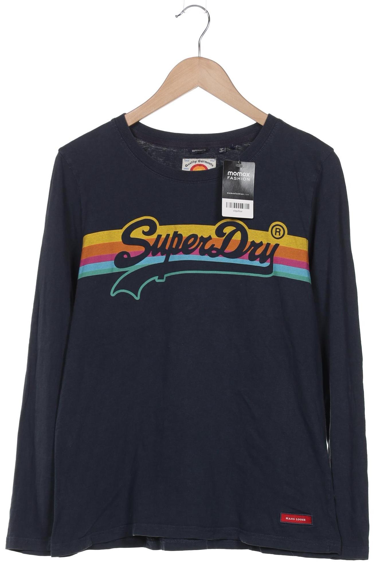 

Superdry Damen Langarmshirt, marineblau, Gr. 44
