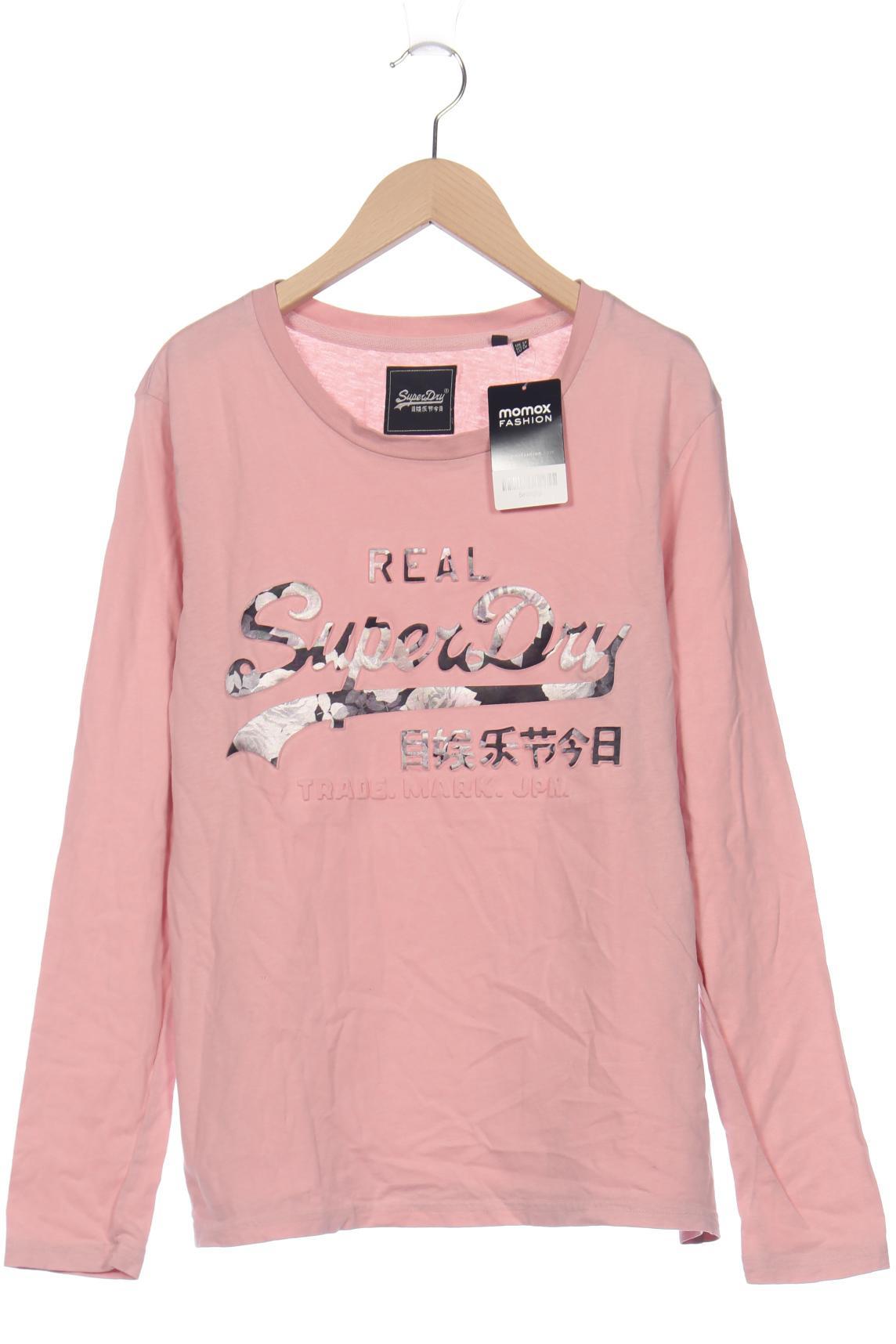 

Superdry Damen Langarmshirt, pink, Gr. 40