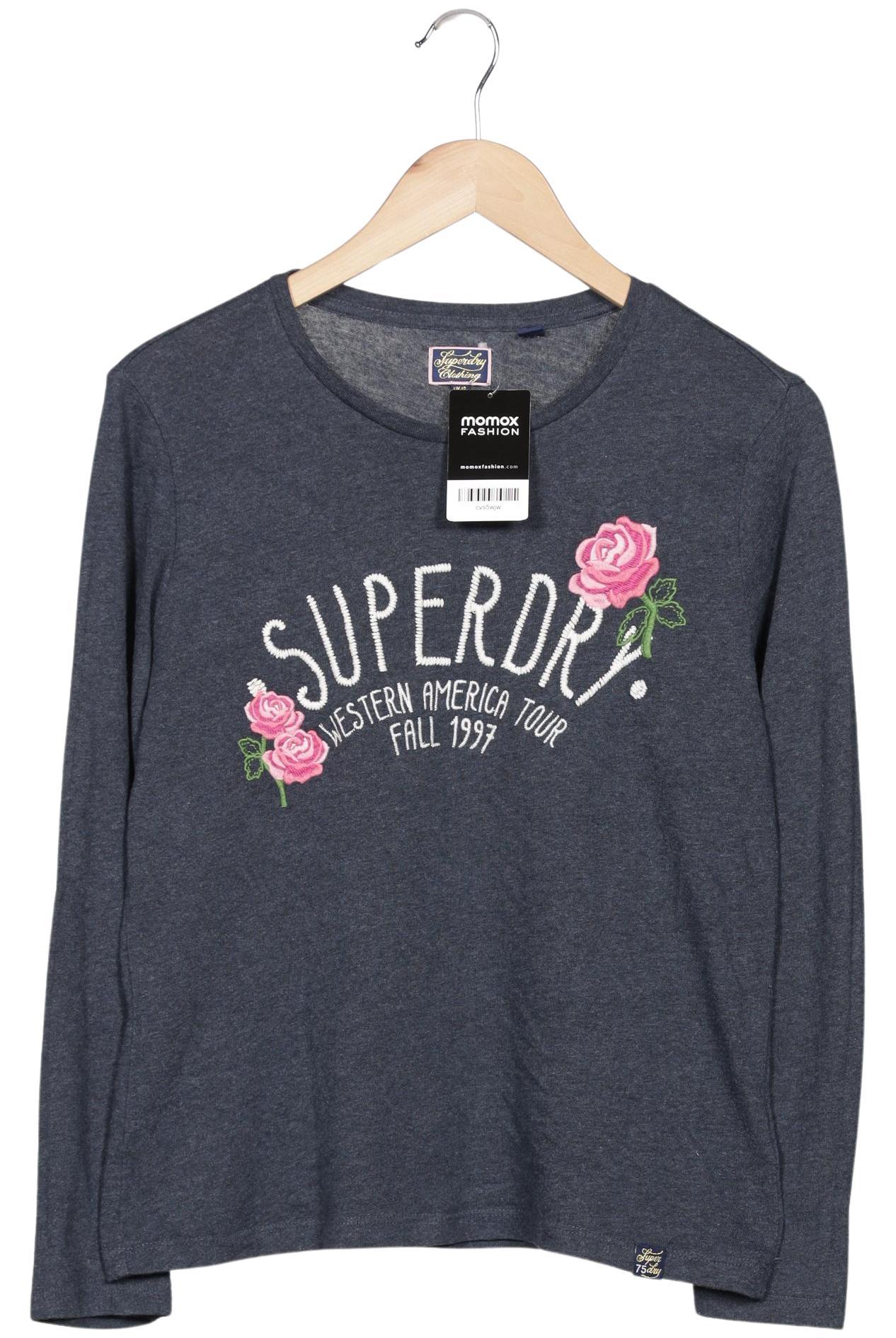 

Superdry Damen Langarmshirt, marineblau, Gr. 40