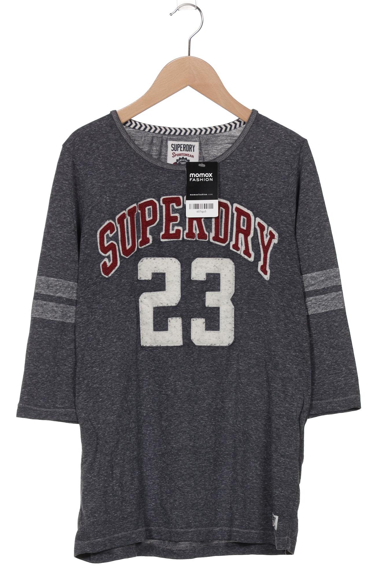 

Superdry Damen Langarmshirt, grau, Gr. 38