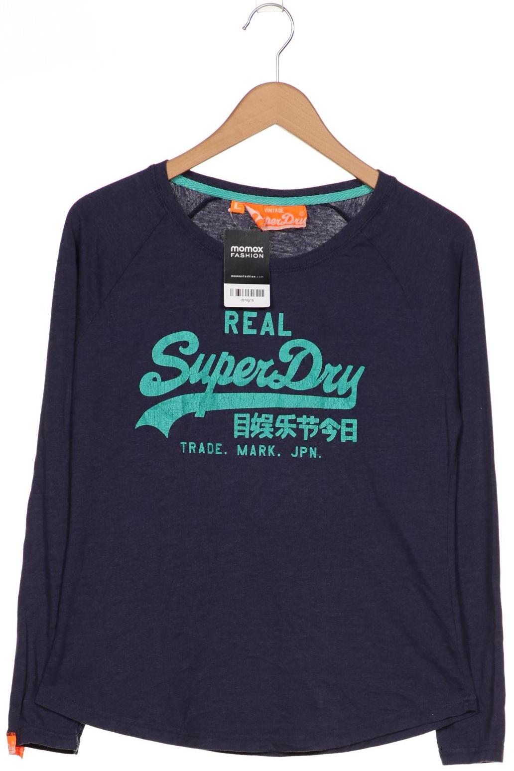 

Superdry Damen Langarmshirt, marineblau