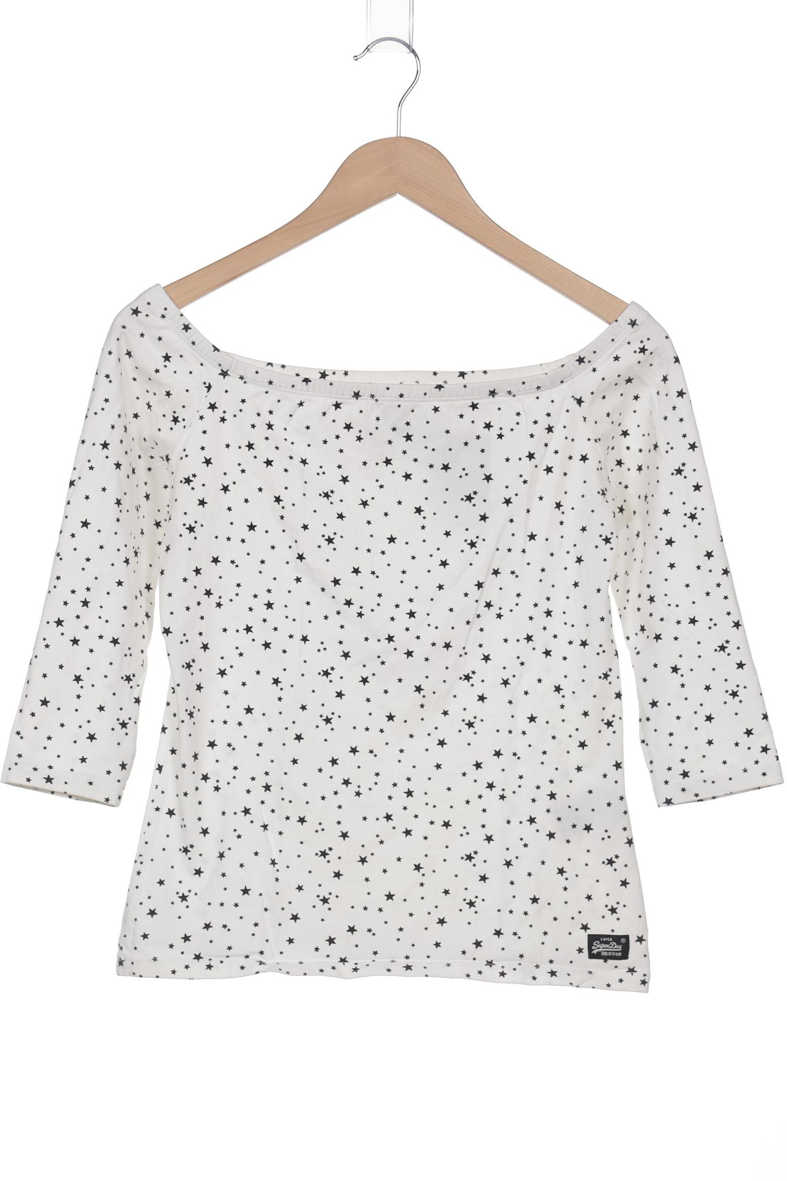 

Superdry Damen Langarmshirt, weiß, Gr. 42