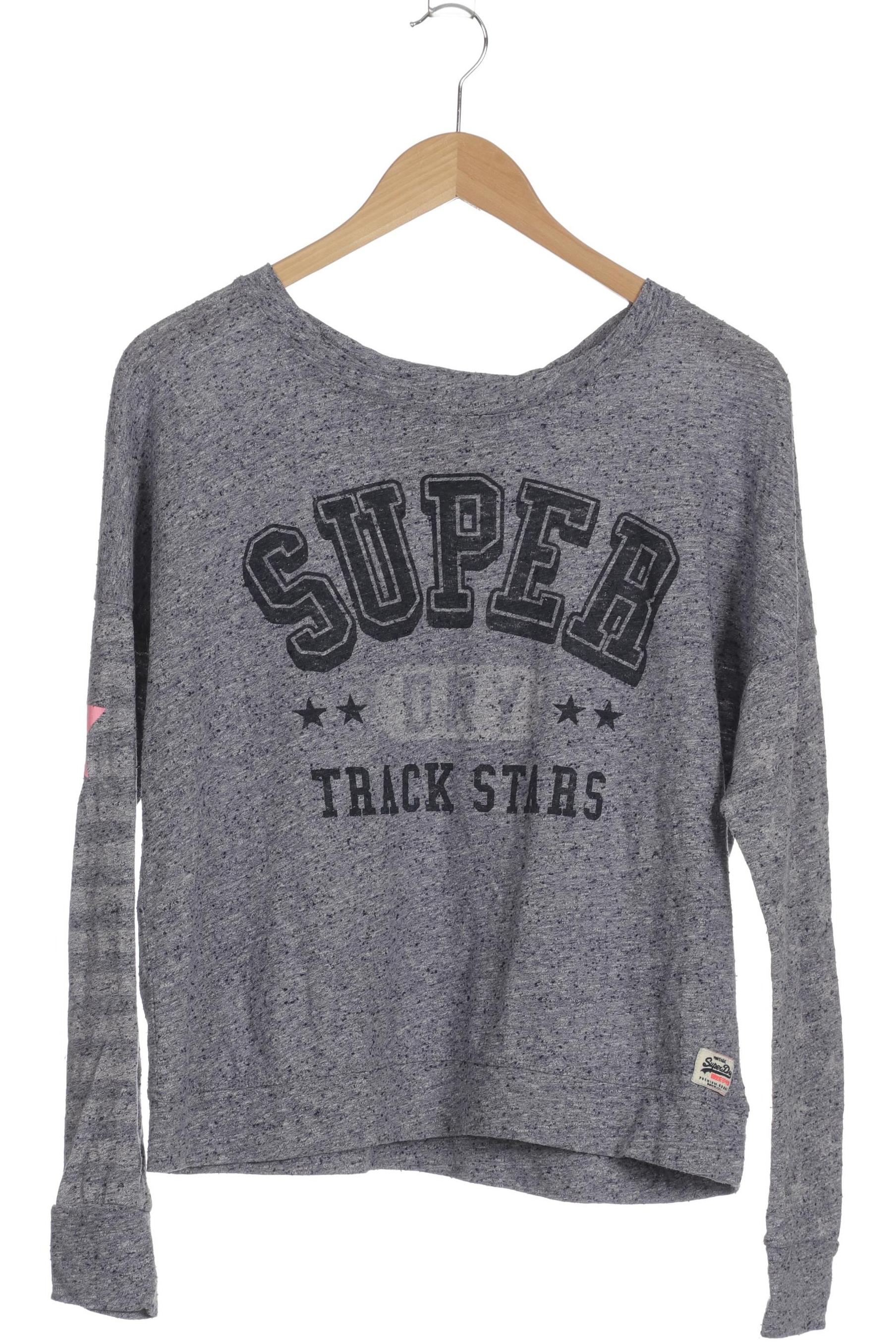 

Superdry Damen Langarmshirt, blau, Gr. 36