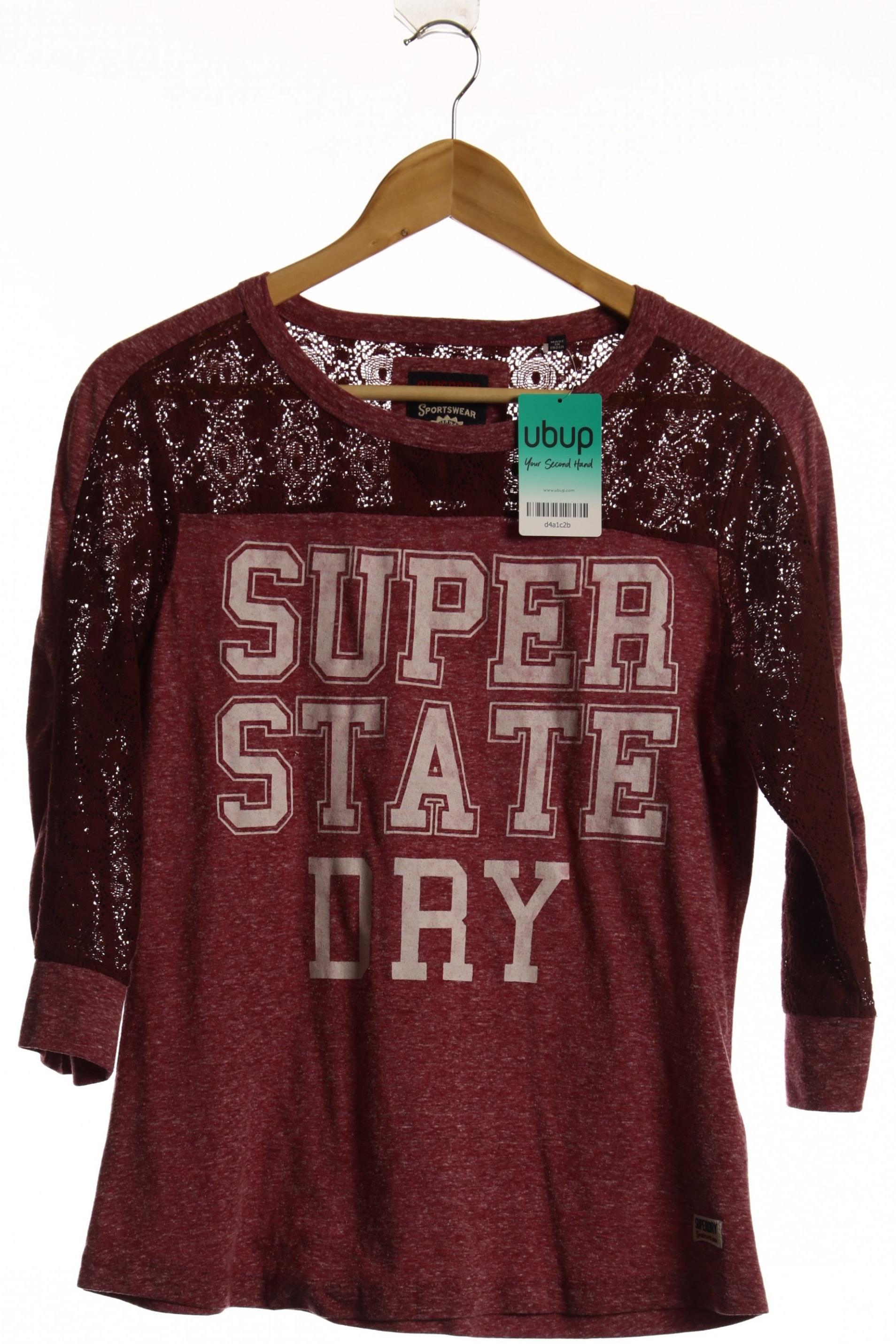 

Superdry Damen Langarmshirt, lila, Gr.