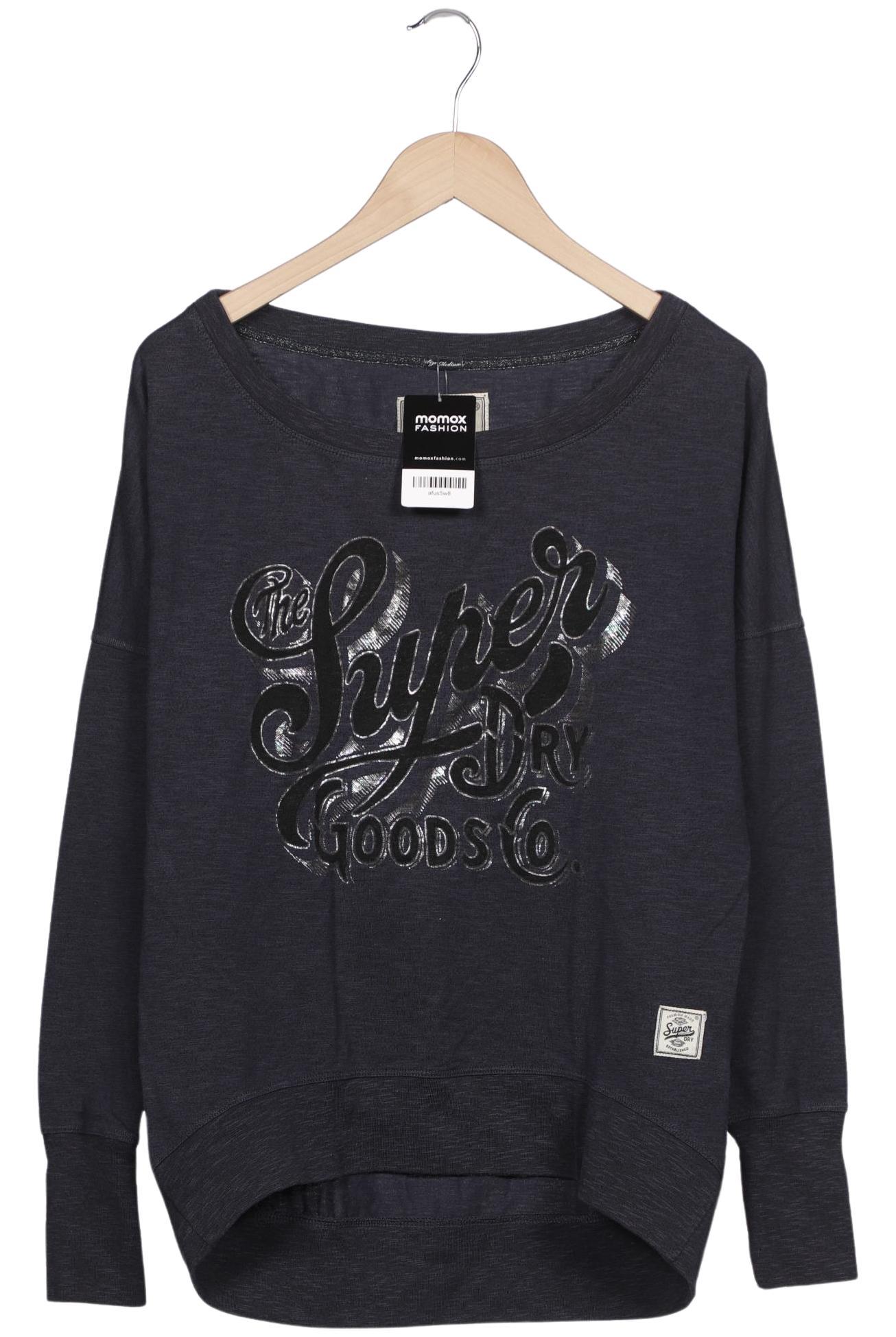 

Superdry Damen Langarmshirt, marineblau, Gr. 38