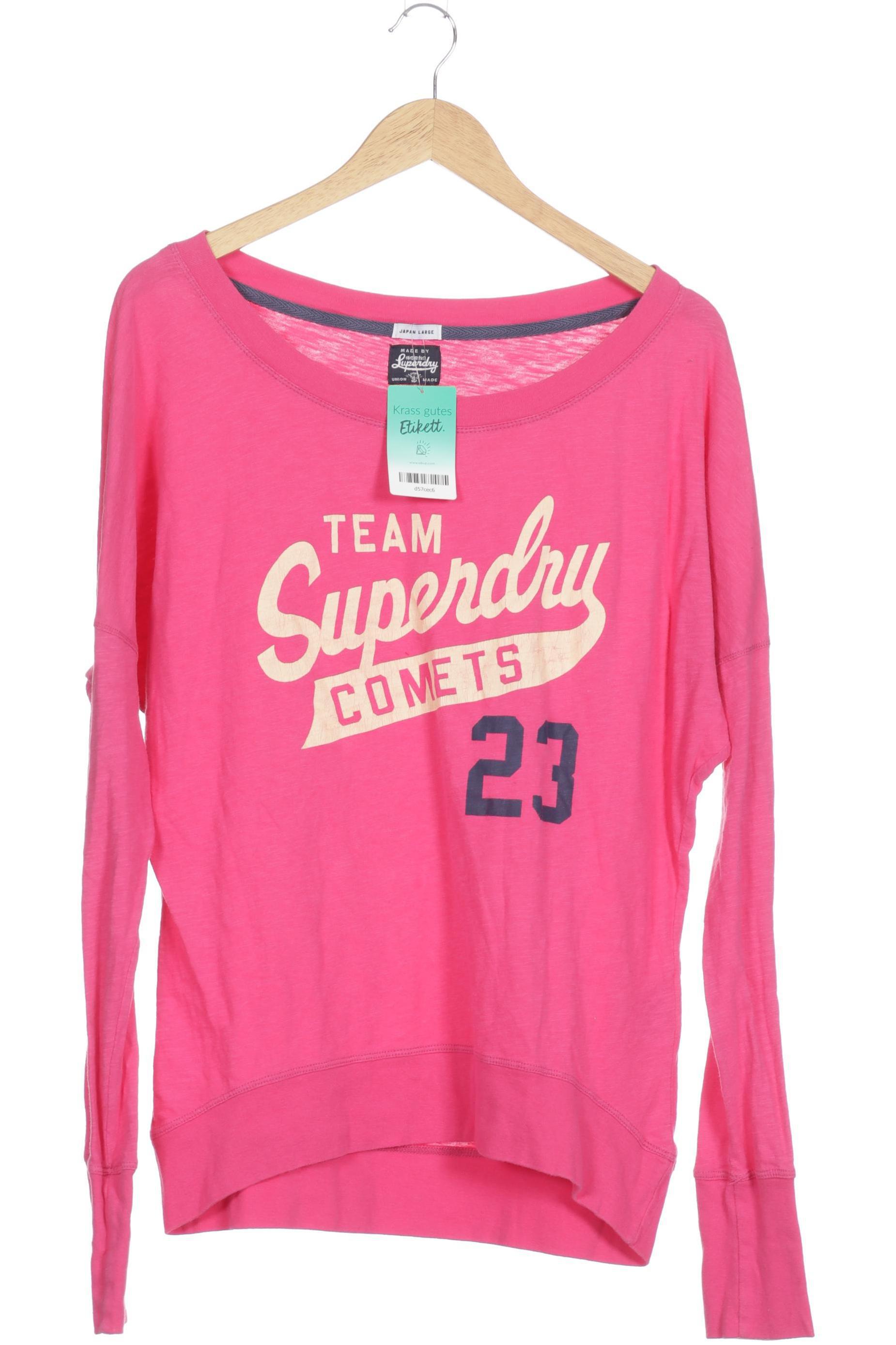 

Superdry Damen Langarmshirt, pink, Gr.