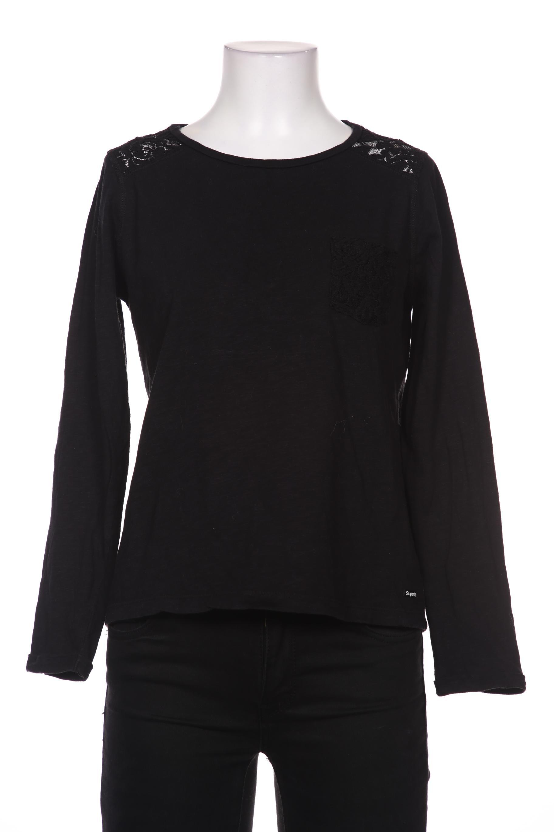 

Superdry Damen Langarmshirt, schwarz, Gr. 34