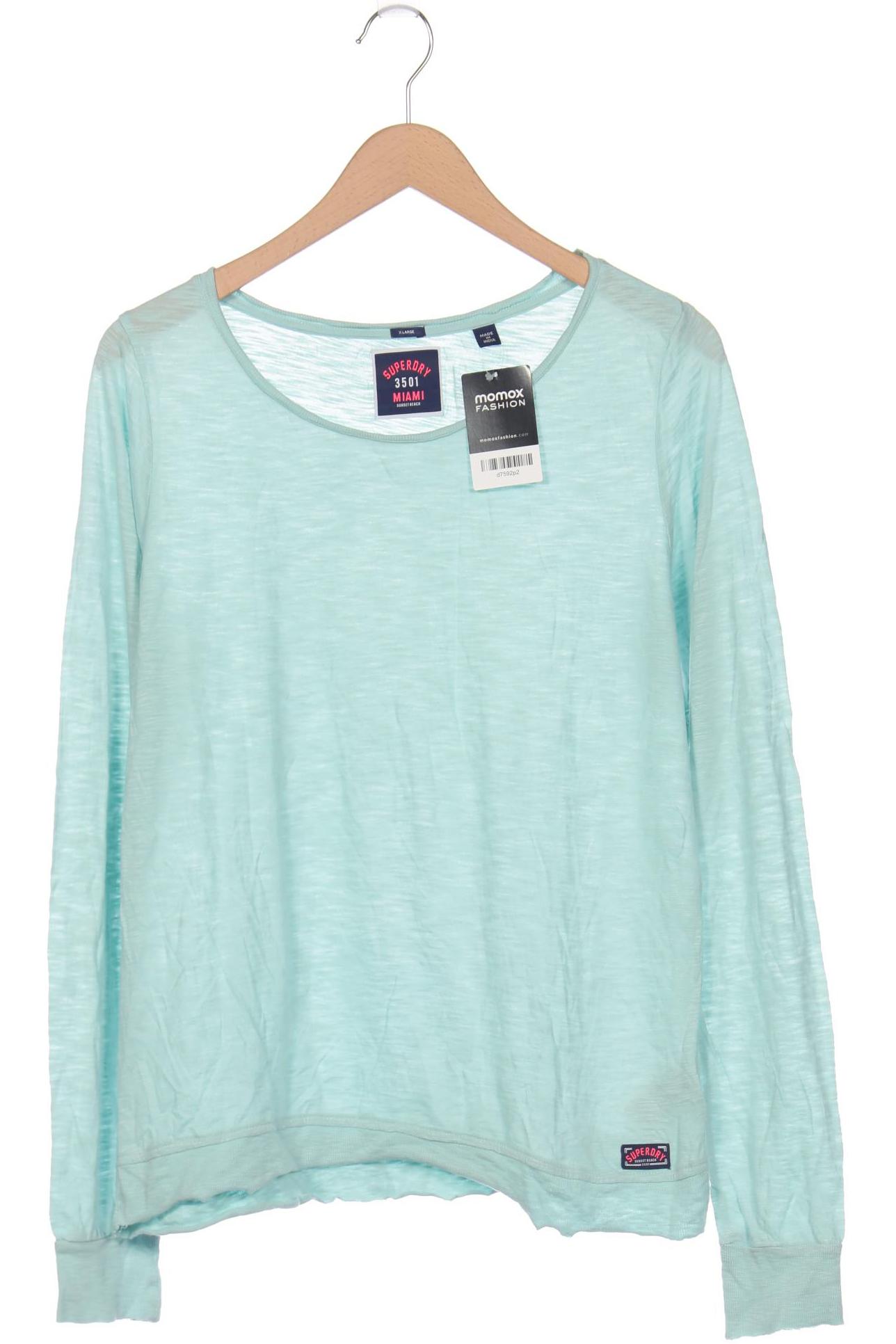 

Superdry Damen Langarmshirt, grün, Gr. 44