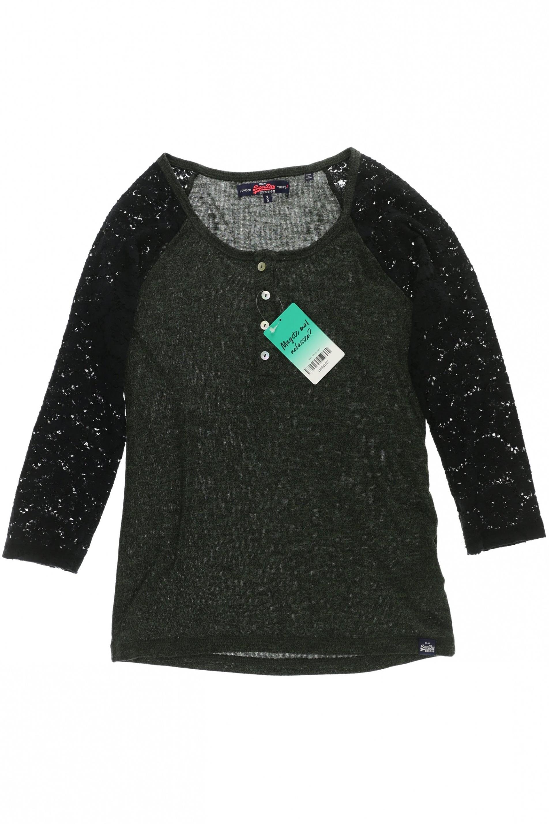 

Superdry Damen Langarmshirt, grün, Gr.