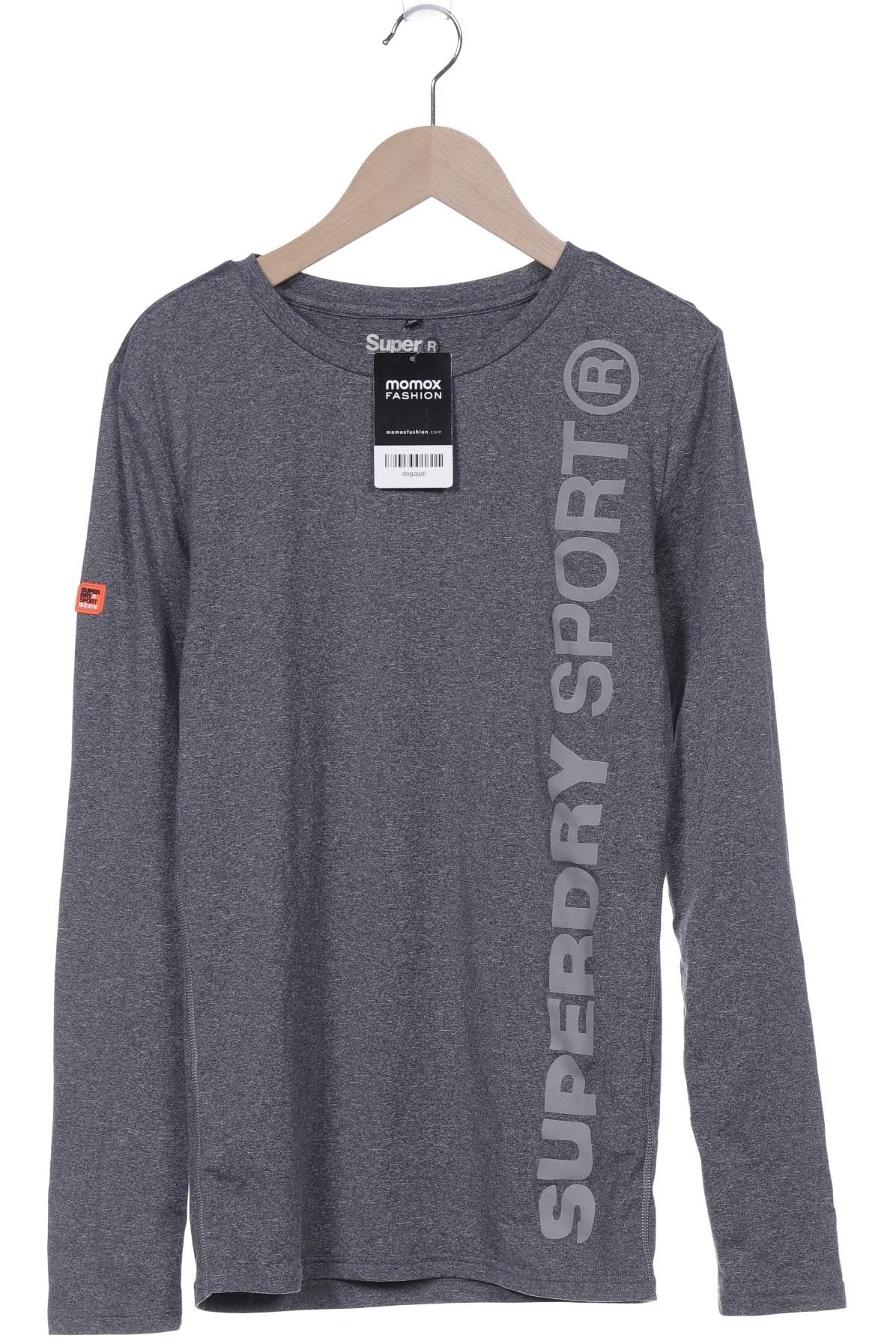 

Superdry Damen Langarmshirt, grau, Gr. 36