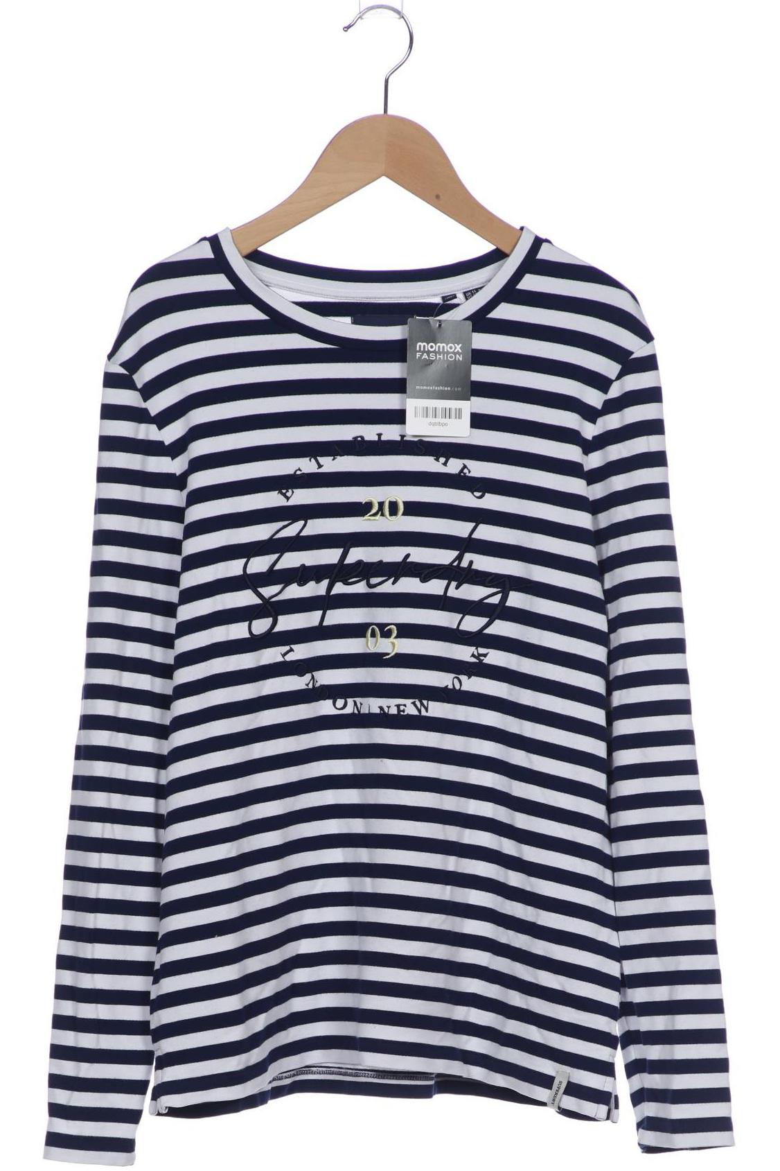 

Superdry Damen Langarmshirt, marineblau, Gr. 42