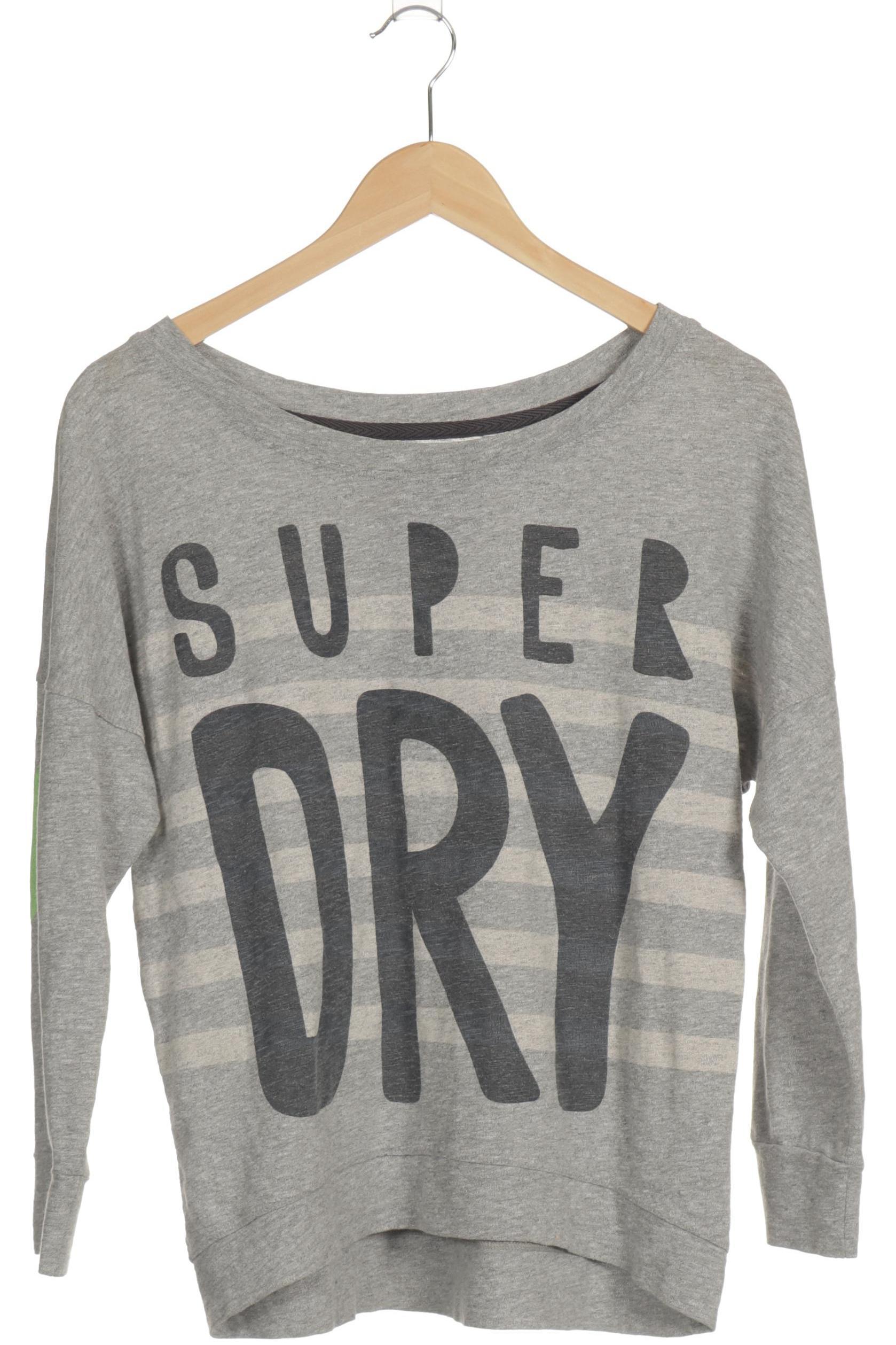 

Superdry Damen Langarmshirt, grau, Gr.