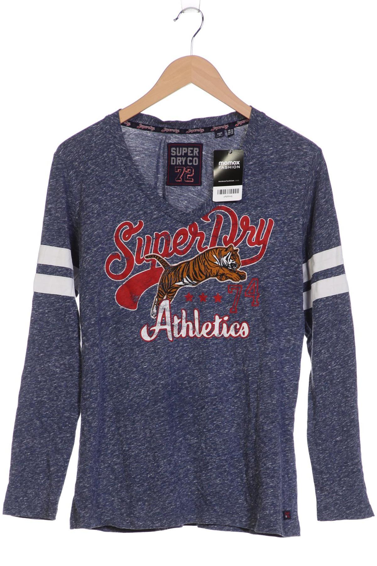 

Superdry Damen Langarmshirt, marineblau, Gr. 42