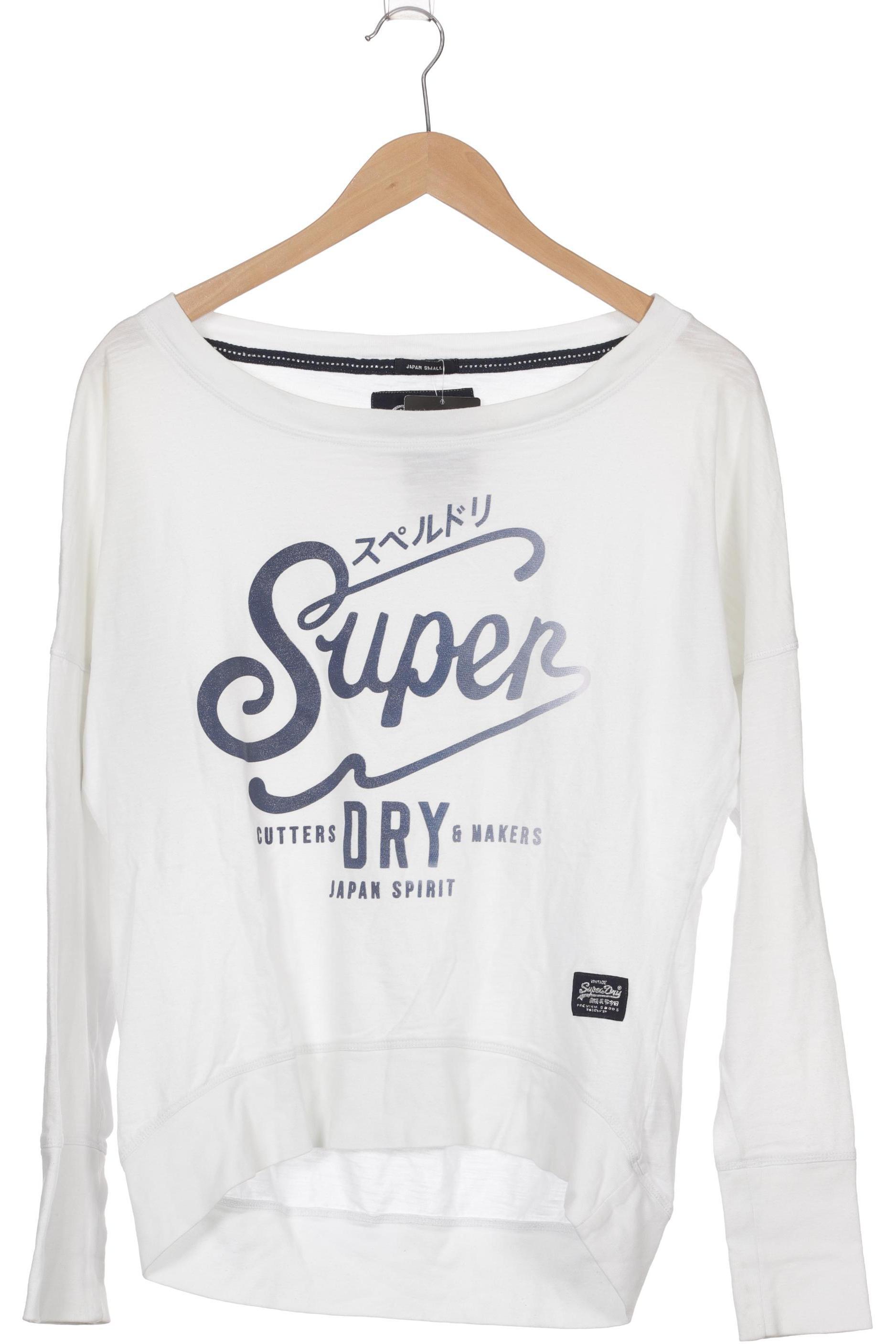 

Superdry Damen Langarmshirt, weiß, Gr.