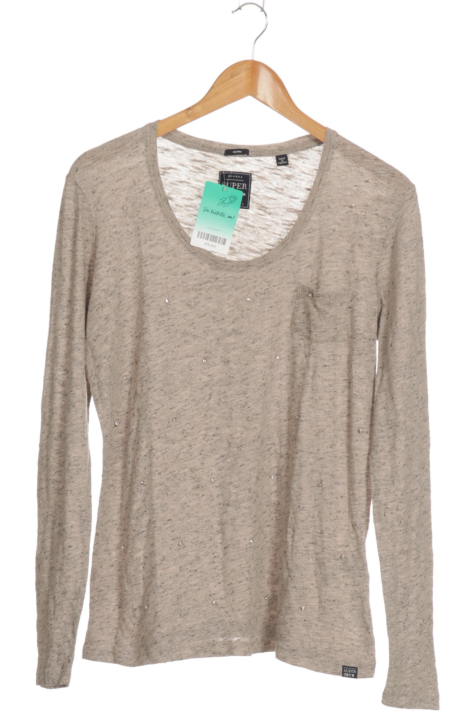 

Superdry Damen Langarmshirt, braun, Gr.