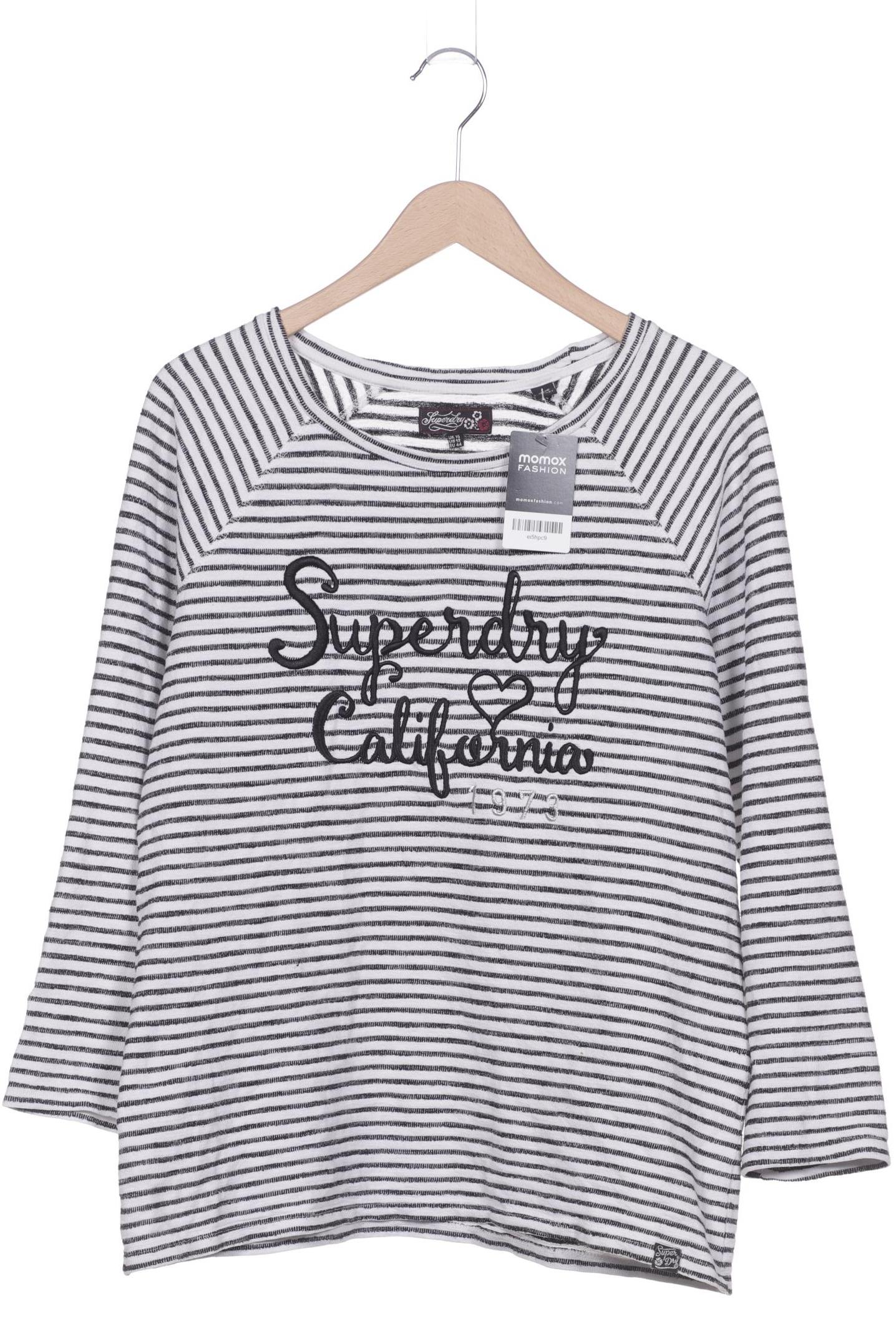 

Superdry Damen Langarmshirt, weiß, Gr. 44