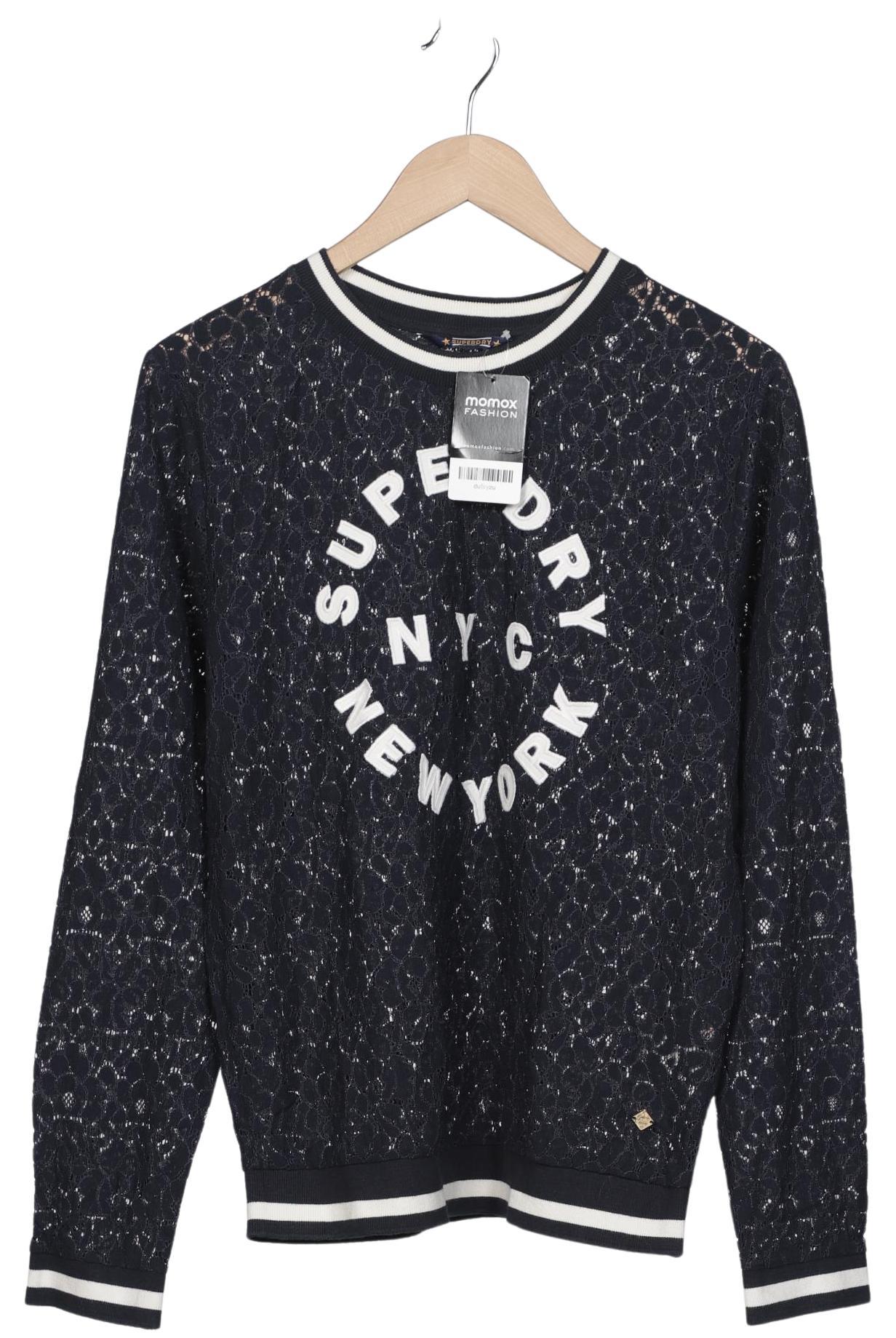 

Superdry Damen Langarmshirt, marineblau, Gr. 40