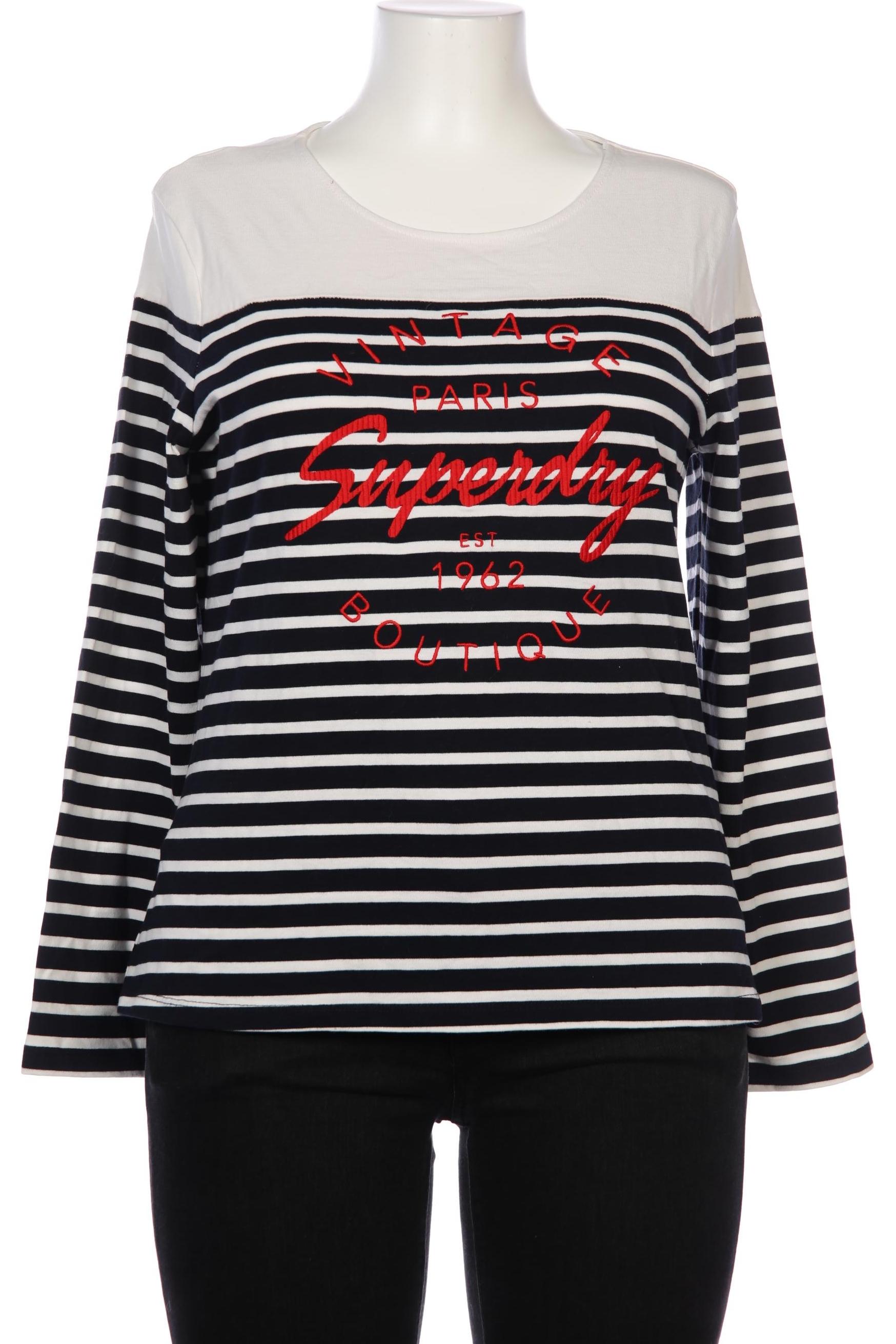 

Superdry Damen Langarmshirt, marineblau, Gr. 44