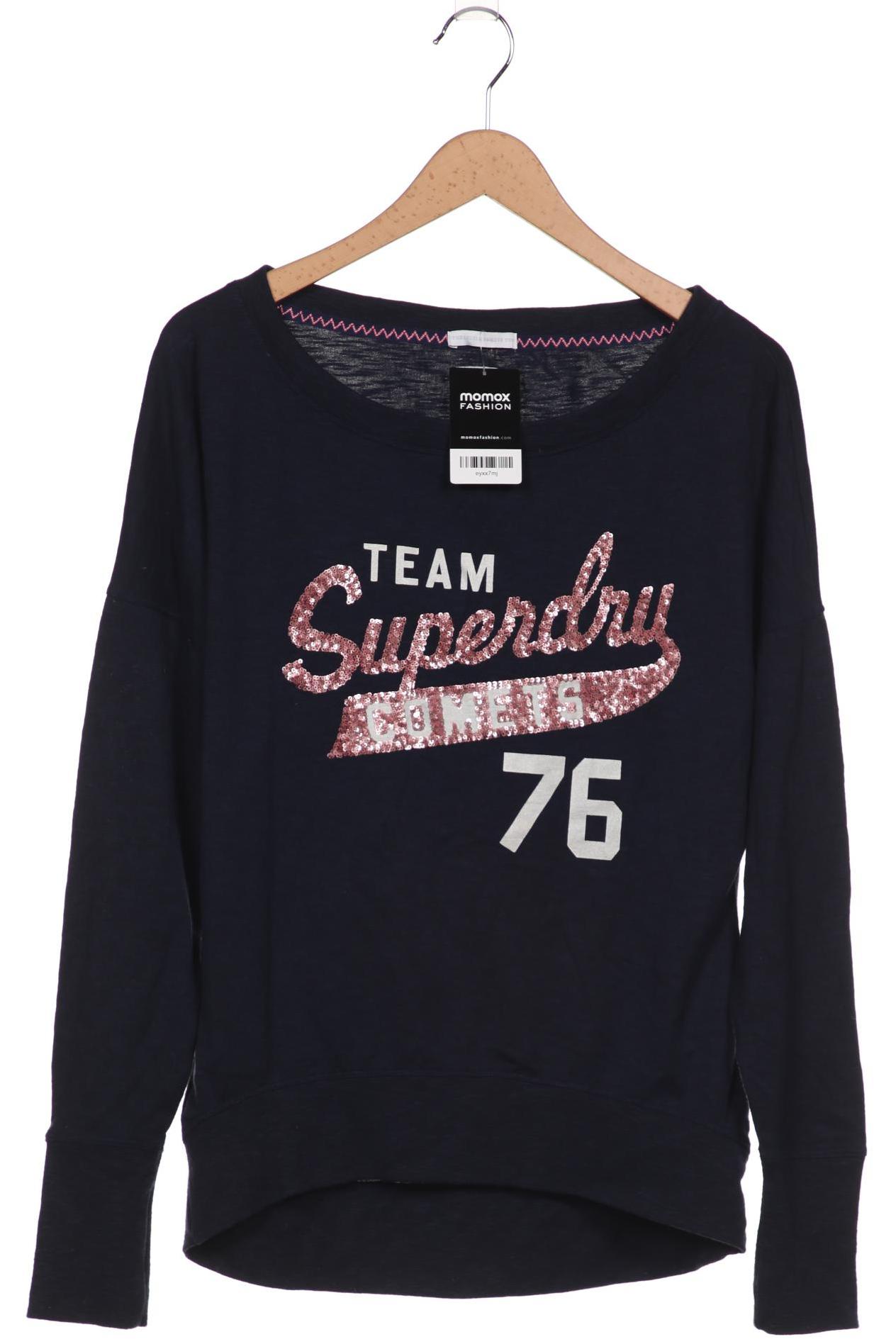 

Superdry Damen Langarmshirt, marineblau