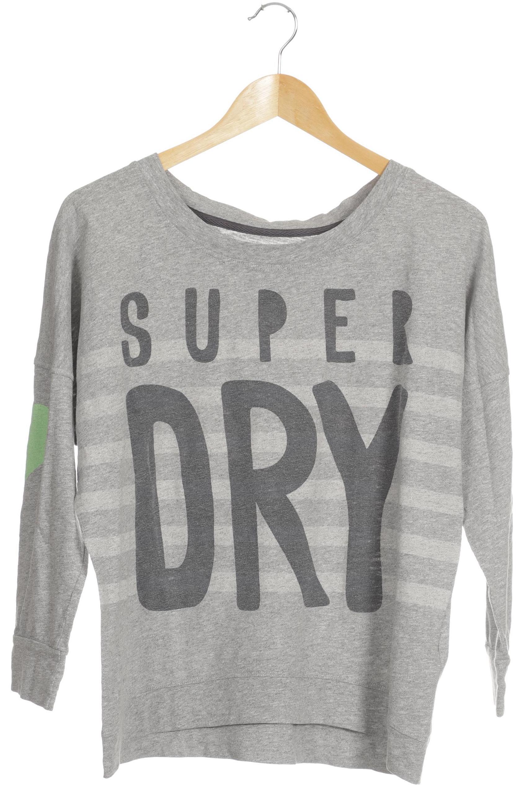 

Superdry Damen Langarmshirt, grau, Gr.