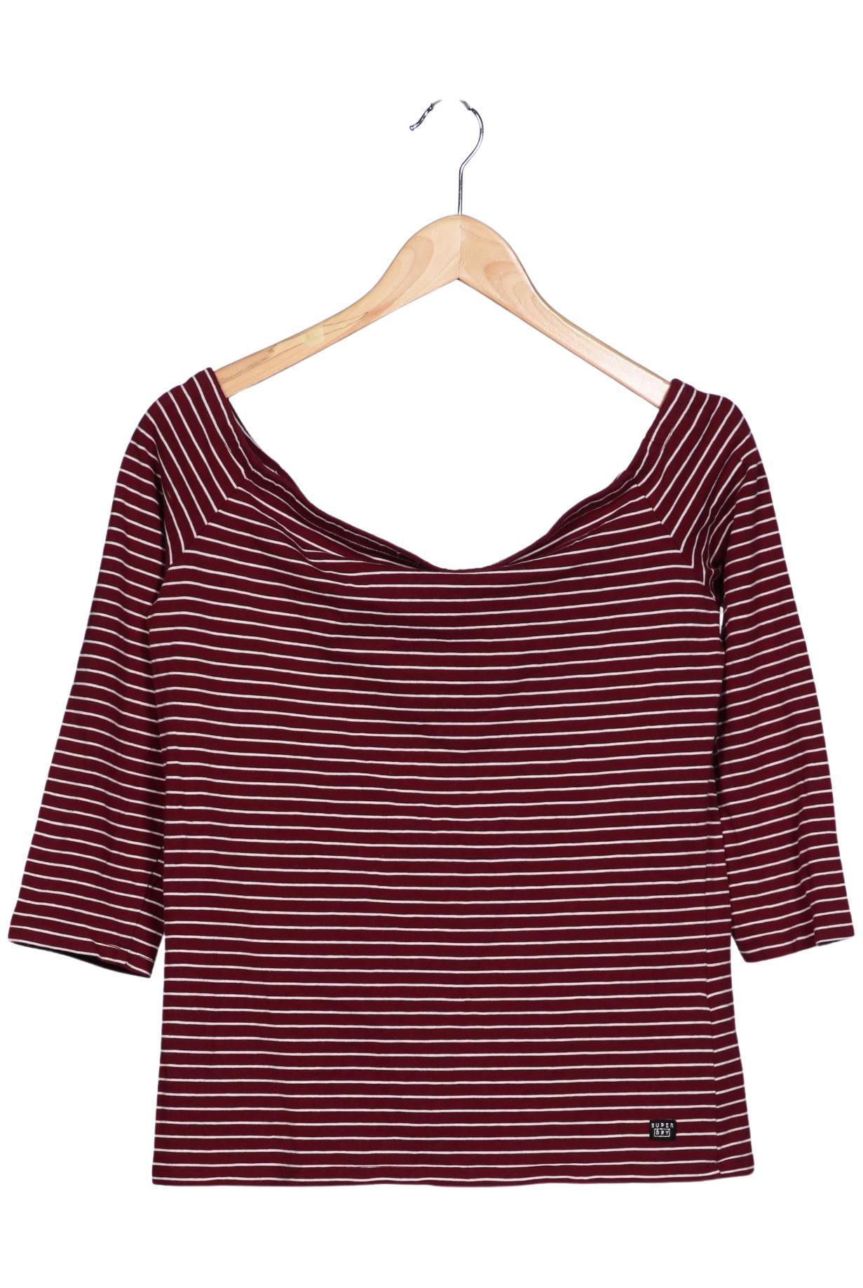 

Superdry Damen Langarmshirt, bordeaux, Gr. 44