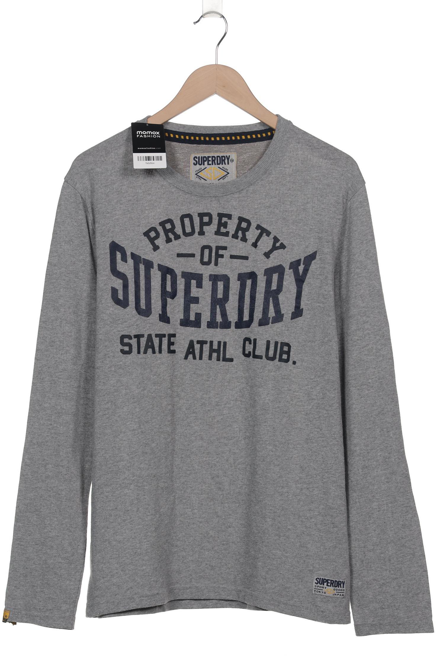 

Superdry Damen Langarmshirt, grau, Gr. 44