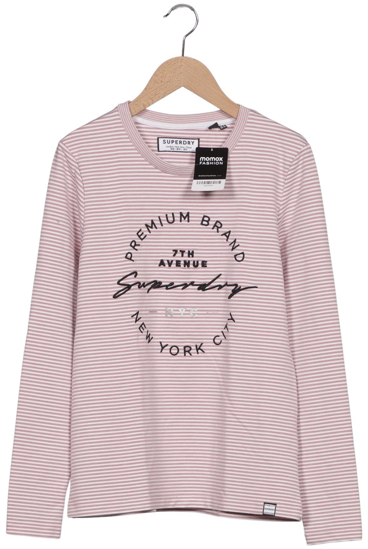 

Superdry Damen Langarmshirt, pink, Gr. 36