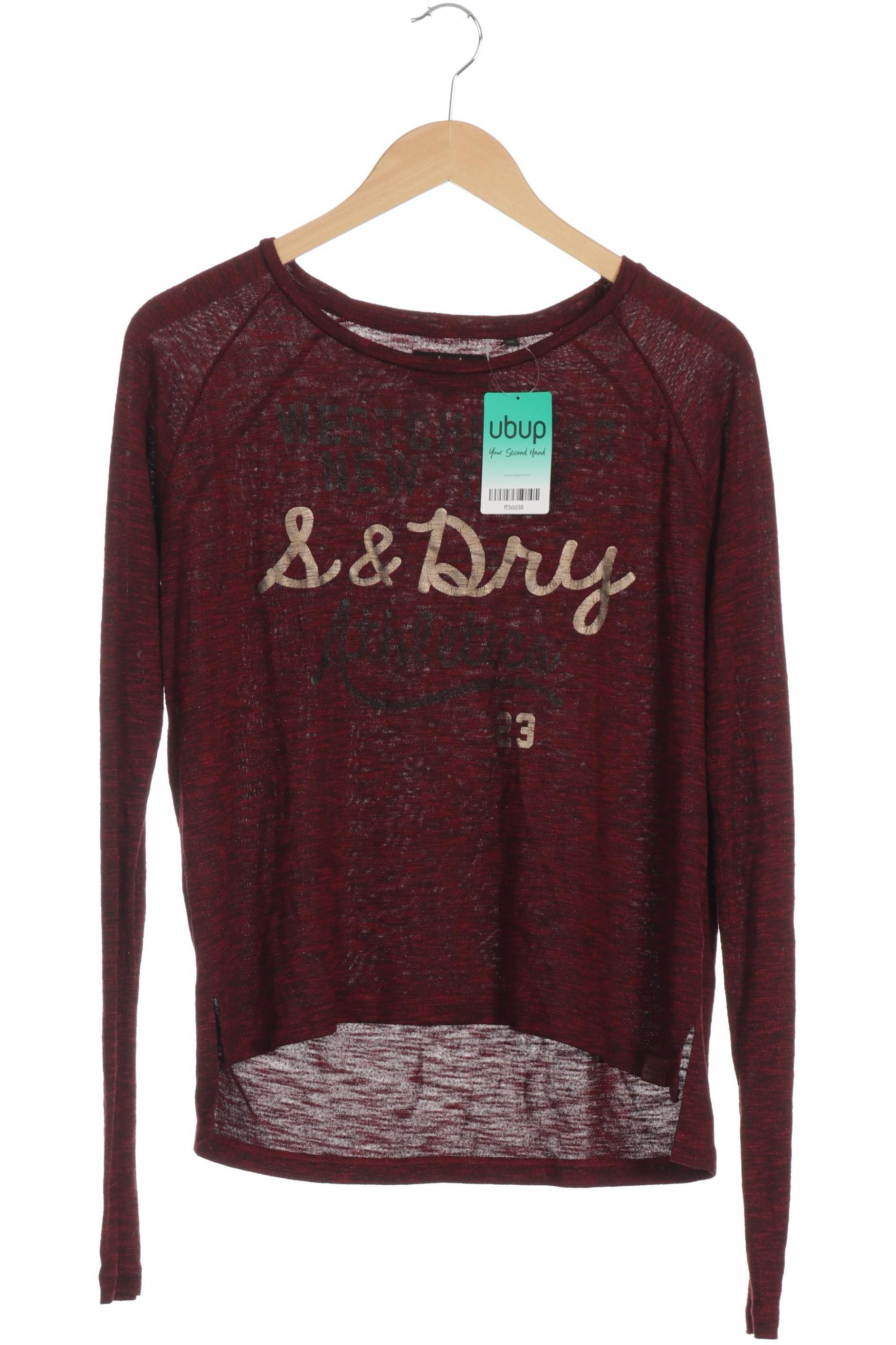 

Superdry Damen Langarmshirt, rot, Gr.