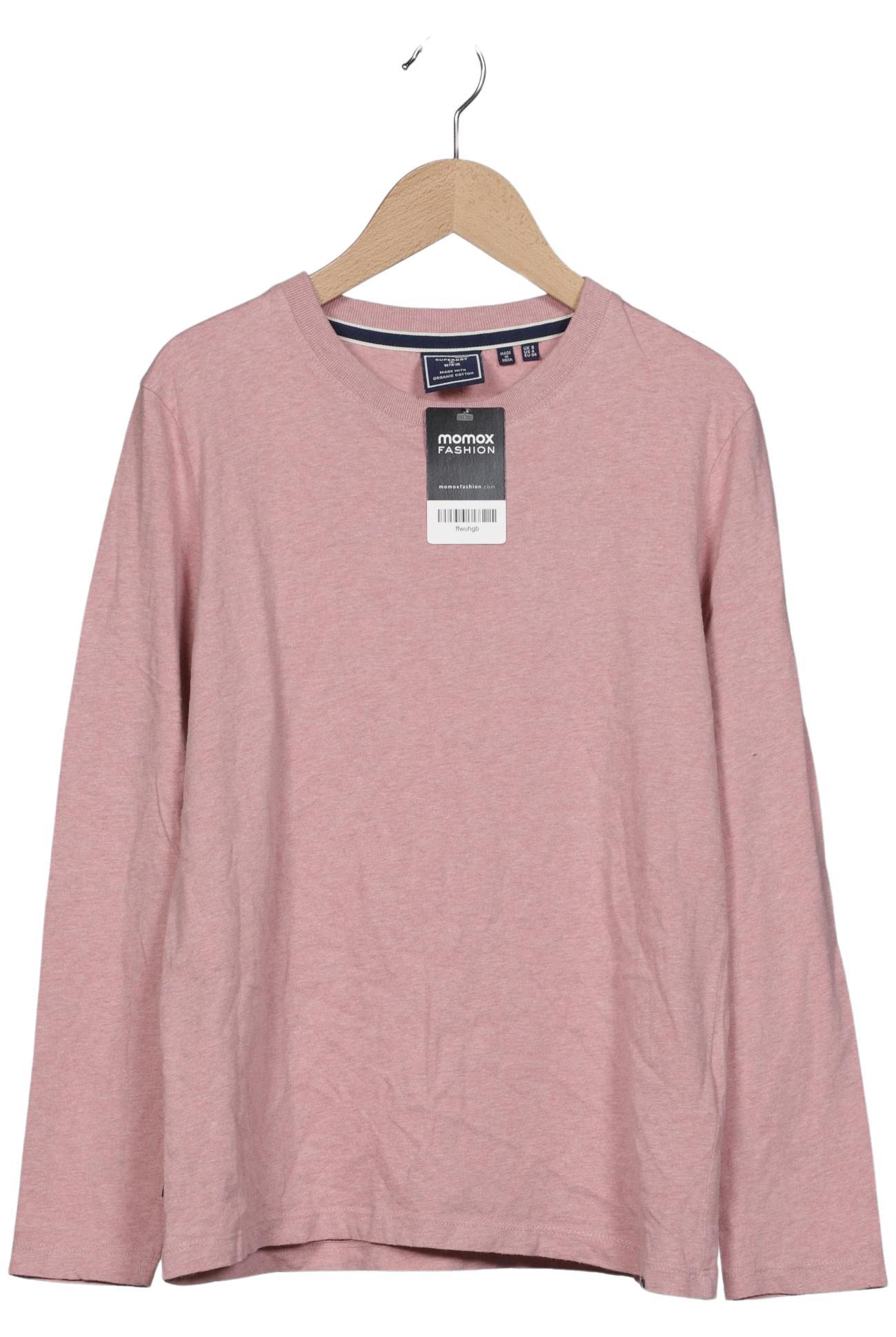 

Superdry Damen Langarmshirt, pink, Gr. 36