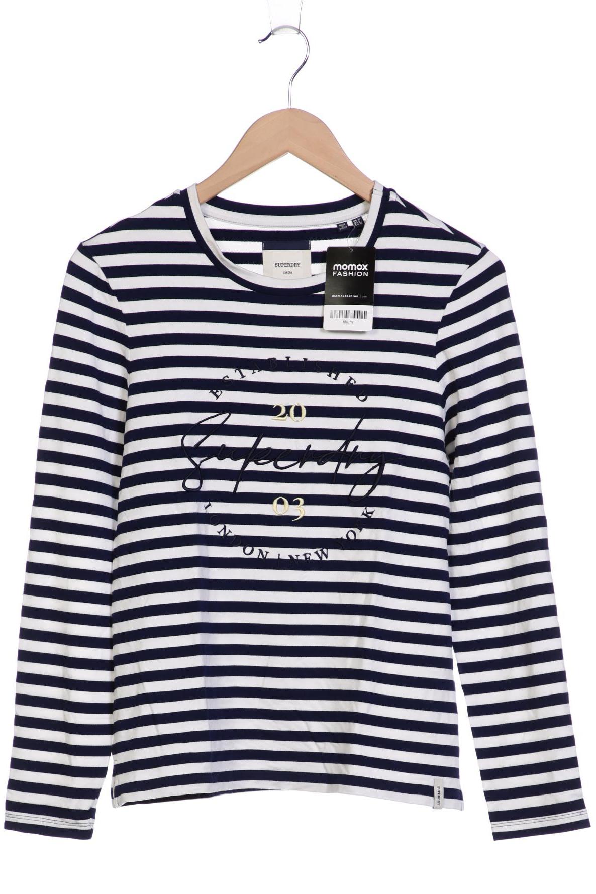 

Superdry Damen Langarmshirt, marineblau, Gr. 38